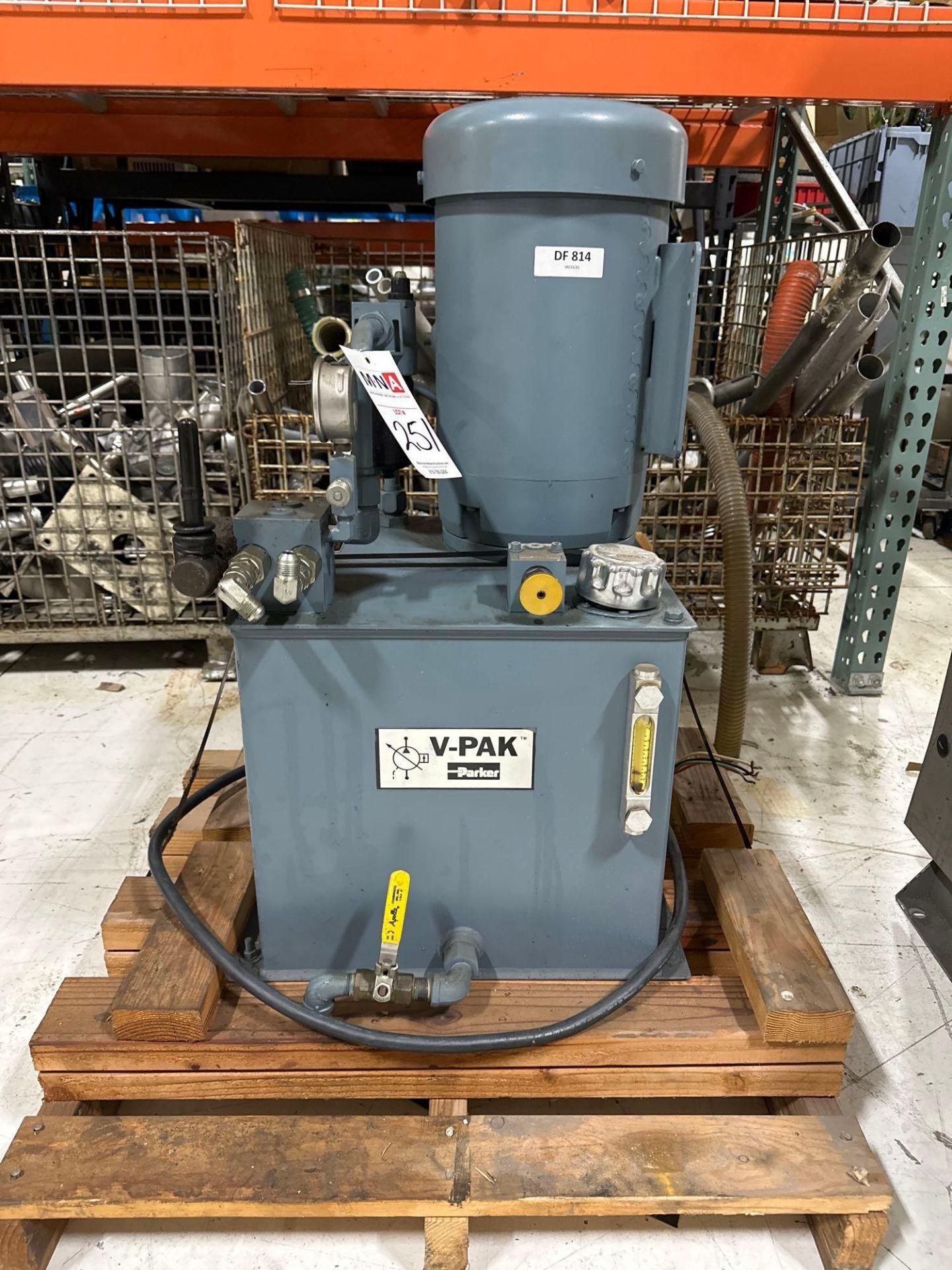 Parker Fluidpower Systems V14NS3PM/10 Hydraulic Pump Pack, 10hp
