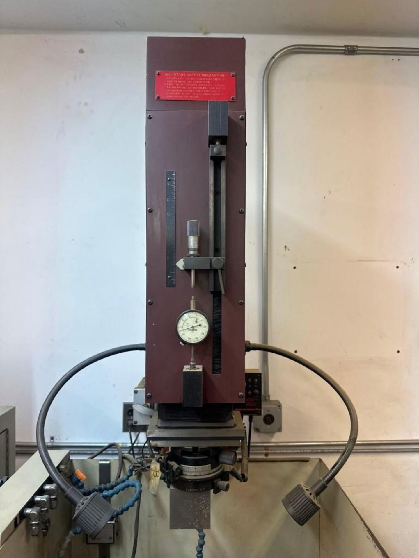 Hansvedt Benchman Sinker EDM, 20 Amps, Table Size: 9" x 14.1", X-Axis 8.4", Y-Axis 5.5" - Image 3 of 9