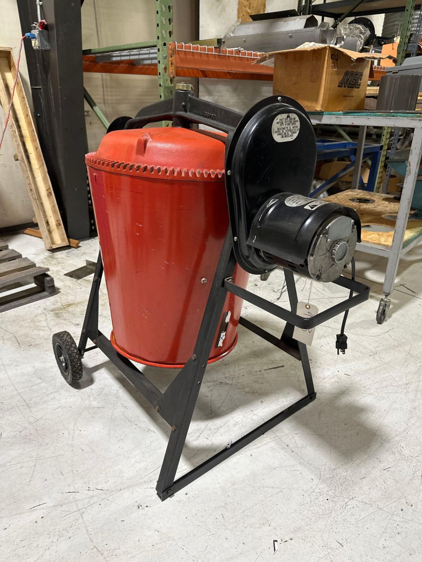 Red Lion RLX Resin Material Mixer, 110V, s/n 1395 - Image 2 of 6