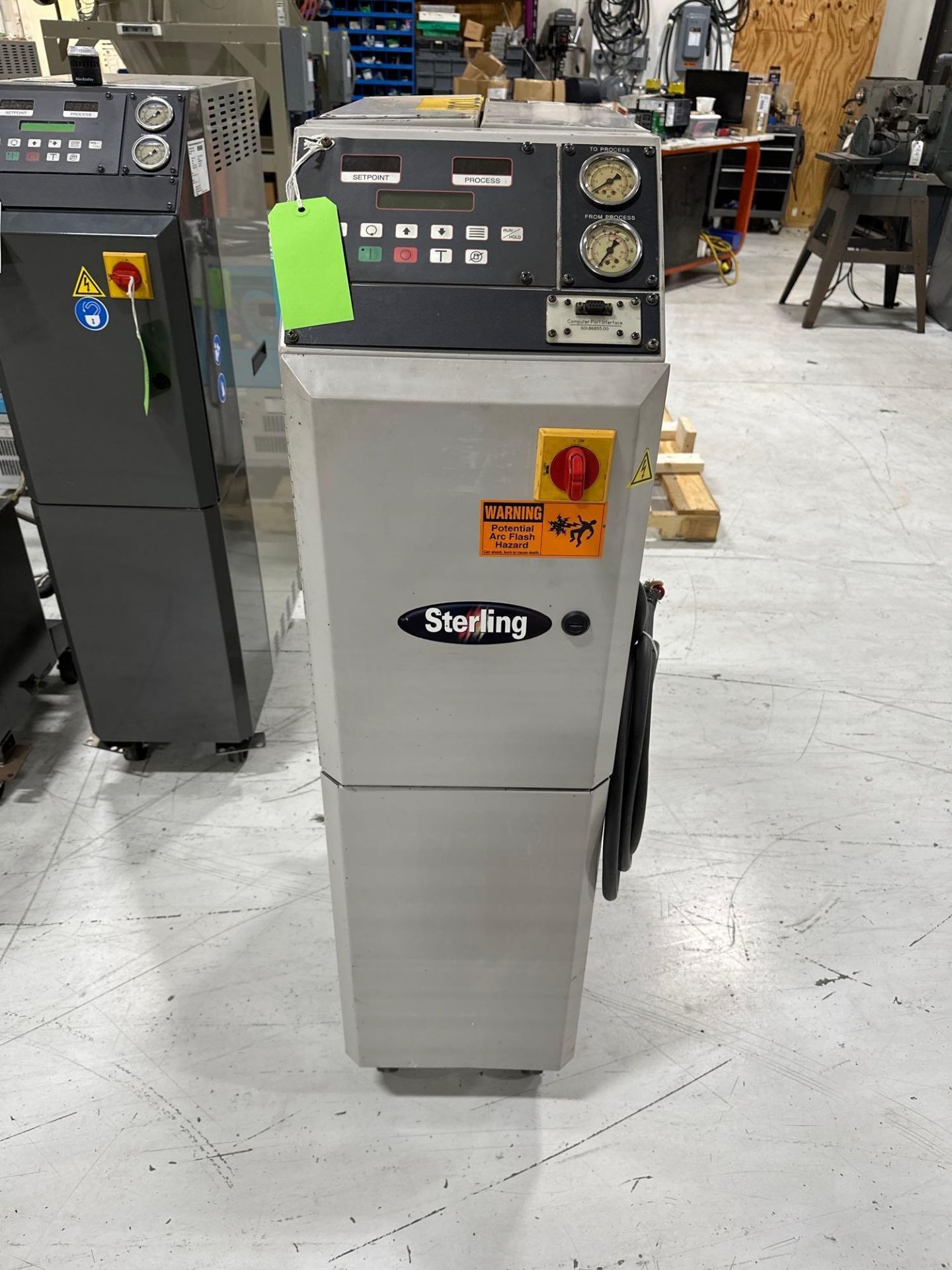 Sterling M2B2012-F Thermolator, 2hp, 18kw, 27amps, 50gpm, 250f, s/n 38F0894
