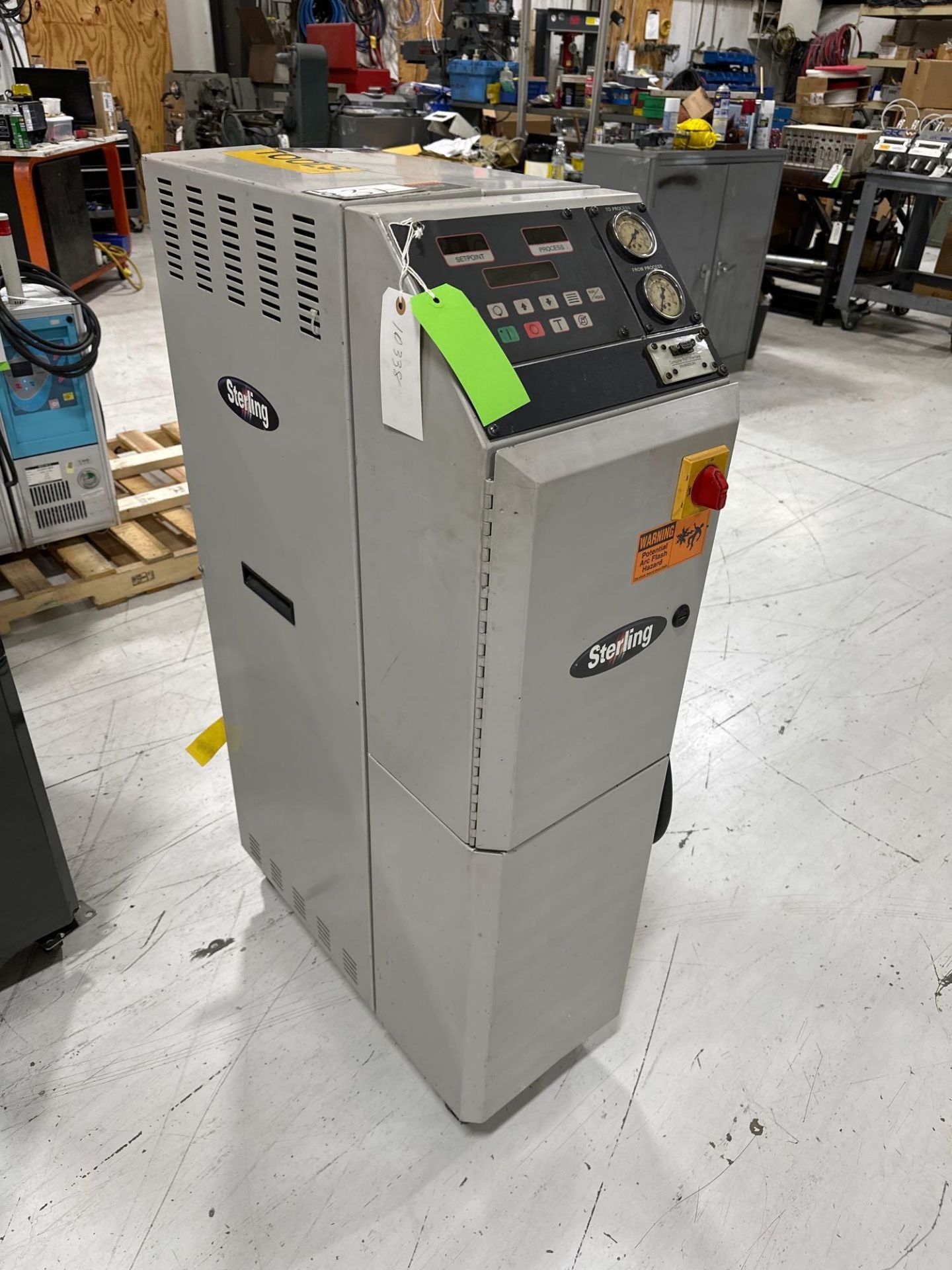 Sterling M2B2012-F Thermolator, 2hp, 18kw, 27amps, 50gpm, 250f, s/n 38F0894 - Image 3 of 7