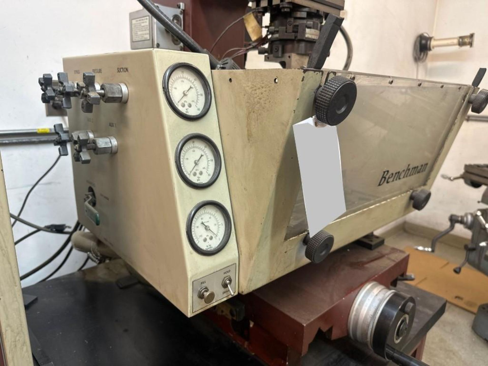 Hansvedt Benchman Sinker EDM, 20 Amps, Table Size: 9" x 14.1", X-Axis 8.4", Y-Axis 5.5" - Image 4 of 9