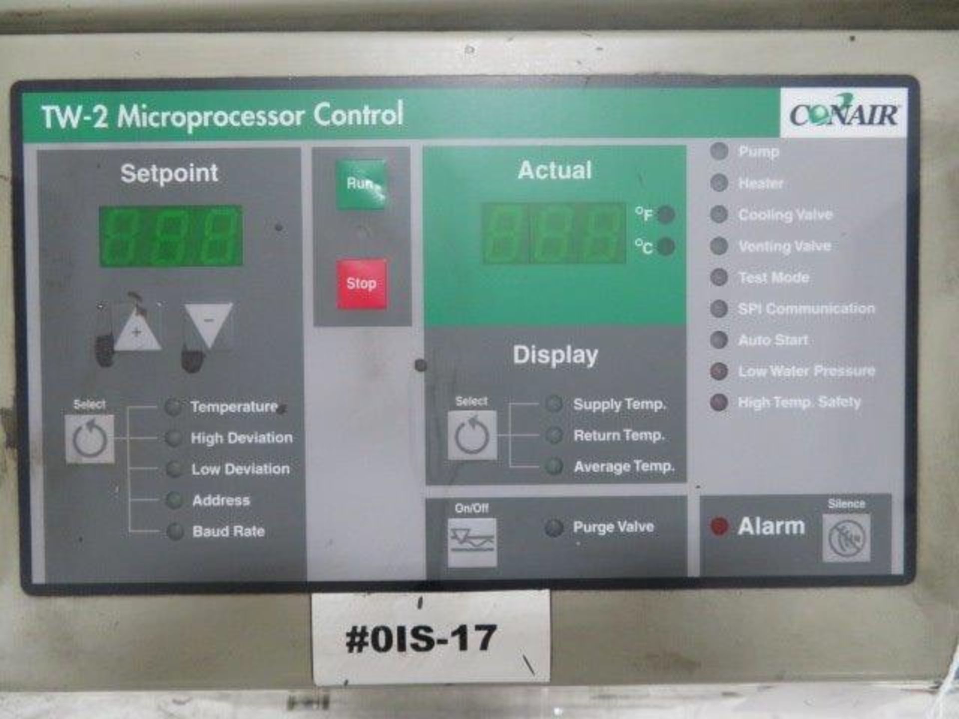 Conair MXP1-DI Thermolator, .75hp, 9.3FLA, 40GMP, 250F, s/n 75414 - Image 8 of 14