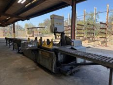 Hyd-Mech V-18APC Series II Tilt-Frame Vertical Band Saw, Automatic, s/n K1100241