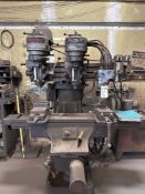 Dual Head Bridgeport Vertical Mill s/n 58591 w/ True Trace Attachment, (2) 6” Vises, Collets, Tool H
