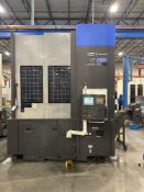 Hwacheon VT-1150MC Vertical Tuning Center, Fanuc Oi-TD Control, 12 Staion Turret, 6 Positions Live