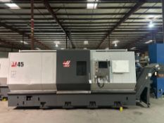 Haas ST-45 Turning Center, 12 Station Turret, 16” LMC 3- Jaw Power Chuck, Tool Presetter, s/n 310222