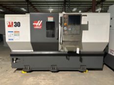 Haas ST30 Turning Center, 12 Station Turret, 12” Samchully 3 Jaw Power Chuck, Tool Presetter, s/n 31
