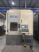 Hankook VTC-85R Vertical Turning Center Fanuc 21HTB Control, 12 Station Turret, 6 Positions Live