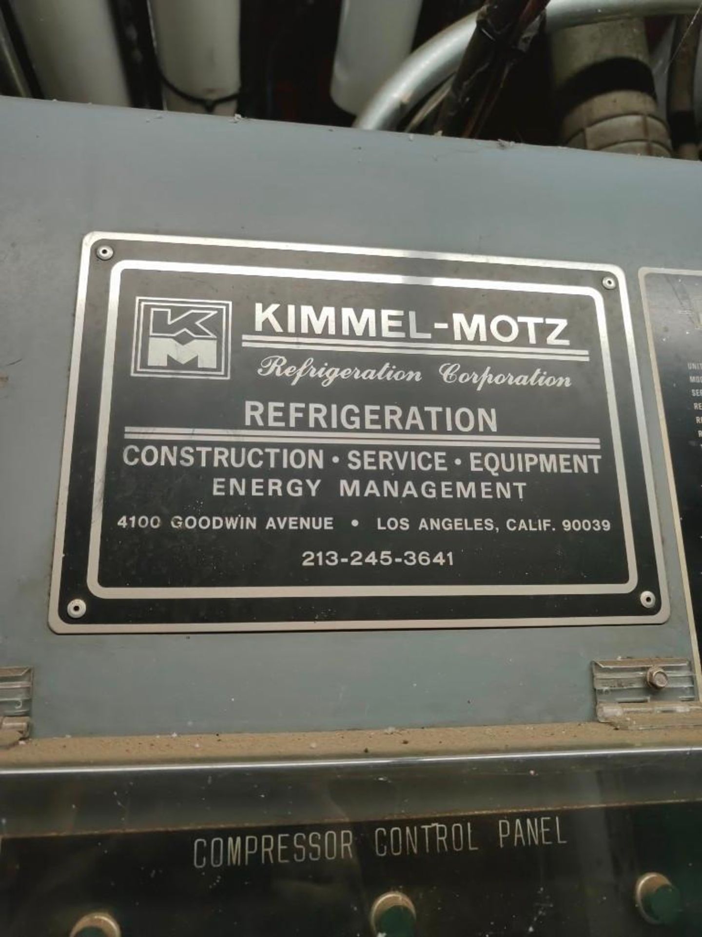 Kizmmel-Motz Compressor Control Panel - Image 4 of 6