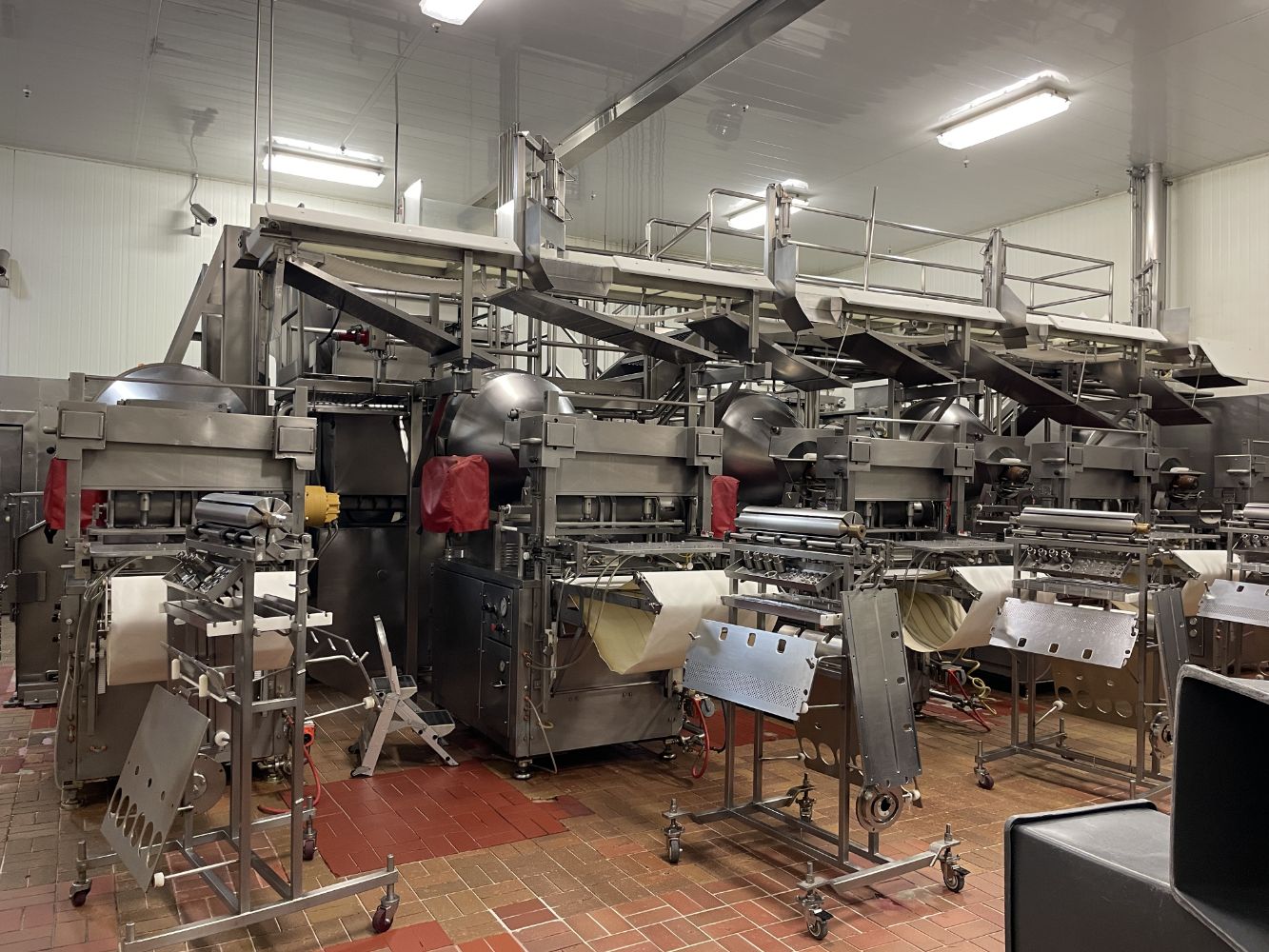 Surplus Equipment Sale from the ongoing operations of Food Processing Facility