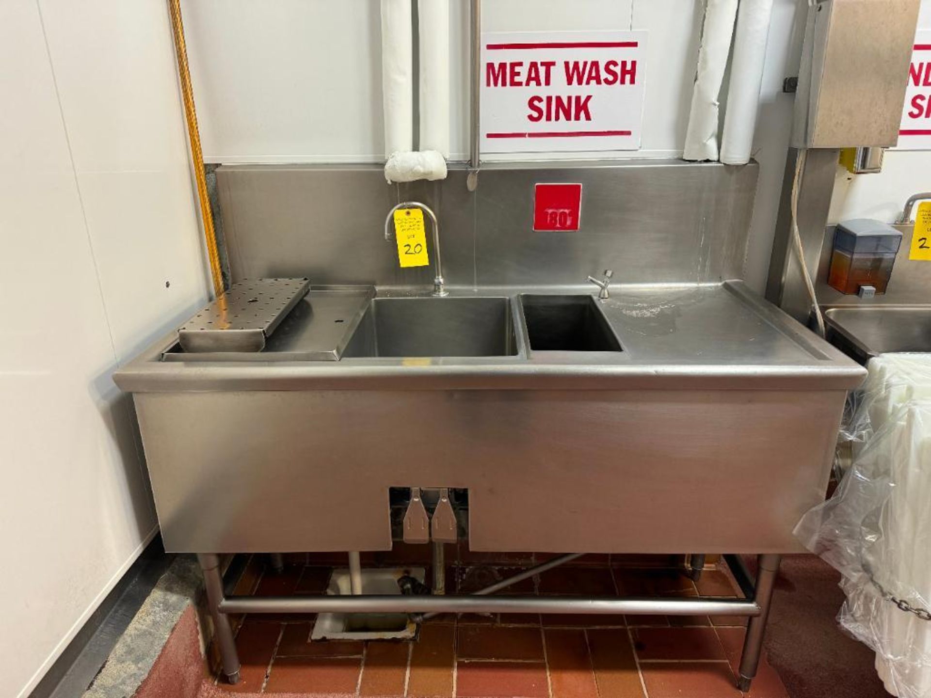 Meat Wash Sink