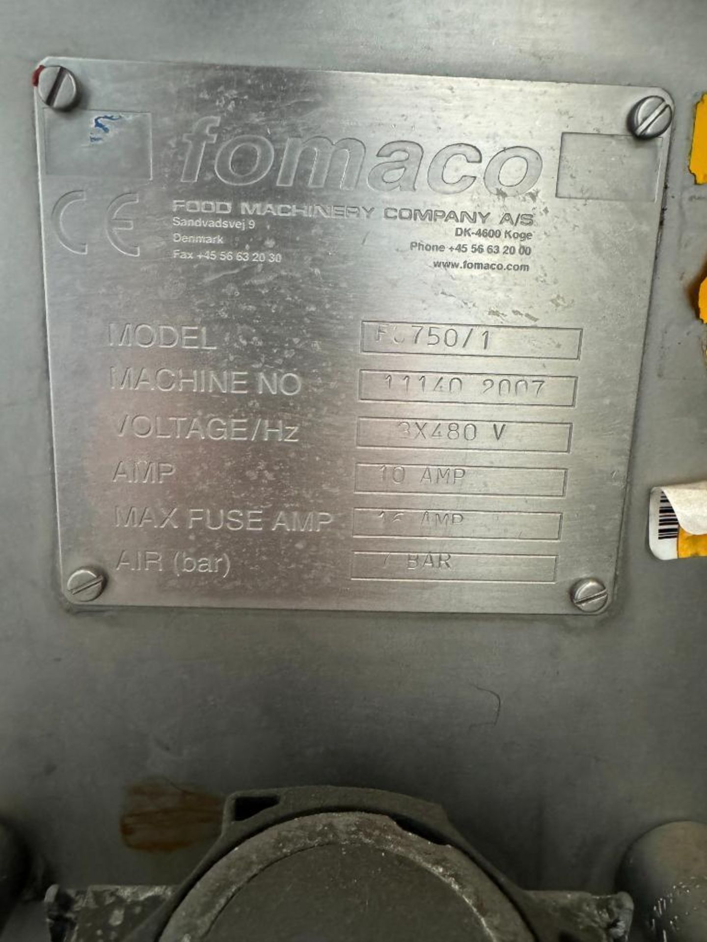 Fomaco F-750 Tumbler - Image 4 of 9