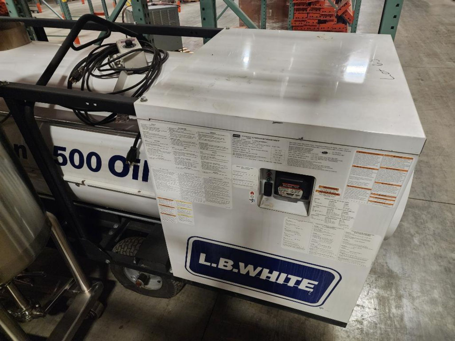 L.B. White Foreman 500 Oil Indirect-Fired Heater - Image 10 of 12