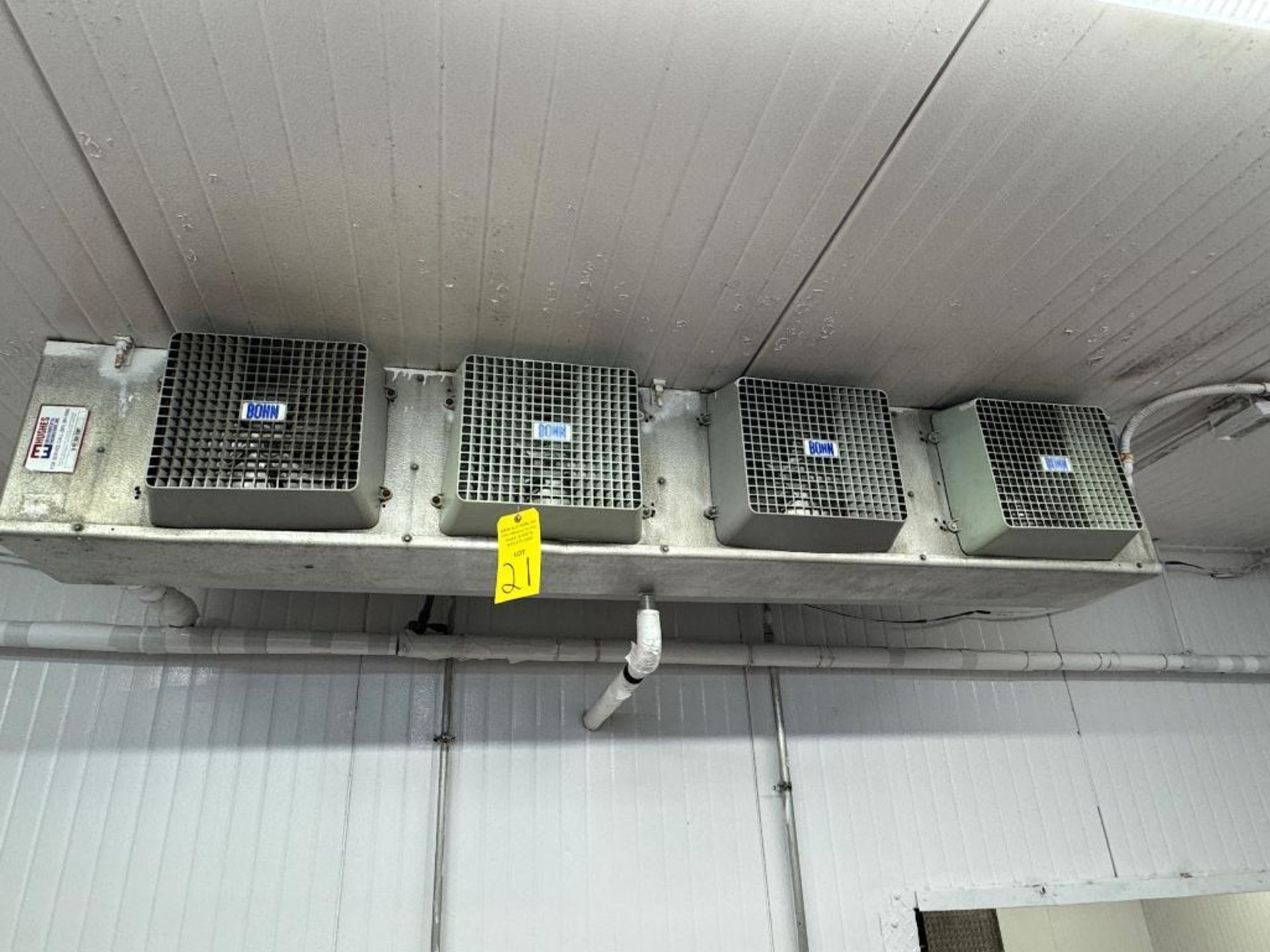 Bohn 4-fan Evaporators