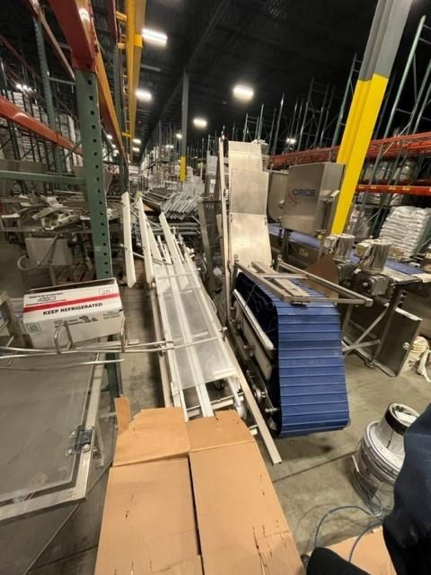 Cleated Incline Conveyor