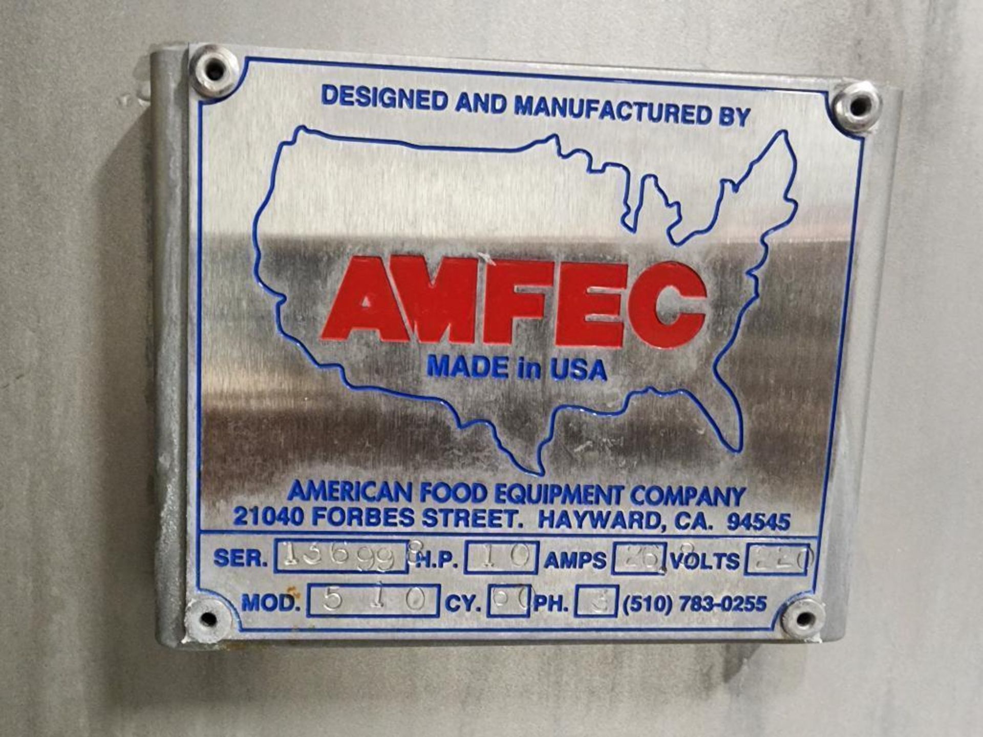 AMFEC 510 Paddle Mixer - Image 9 of 12