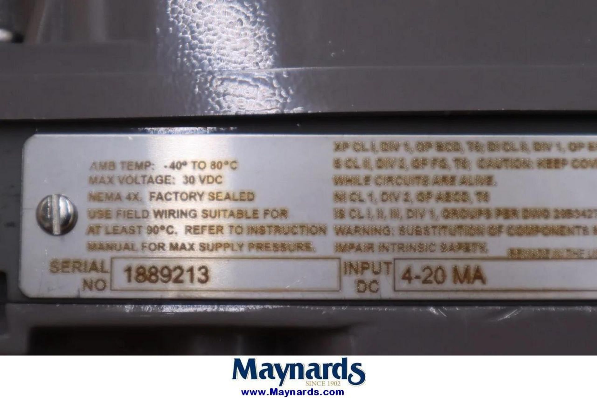 FISHER DVC6010-100 VALVE CONTROL - Image 3 of 4