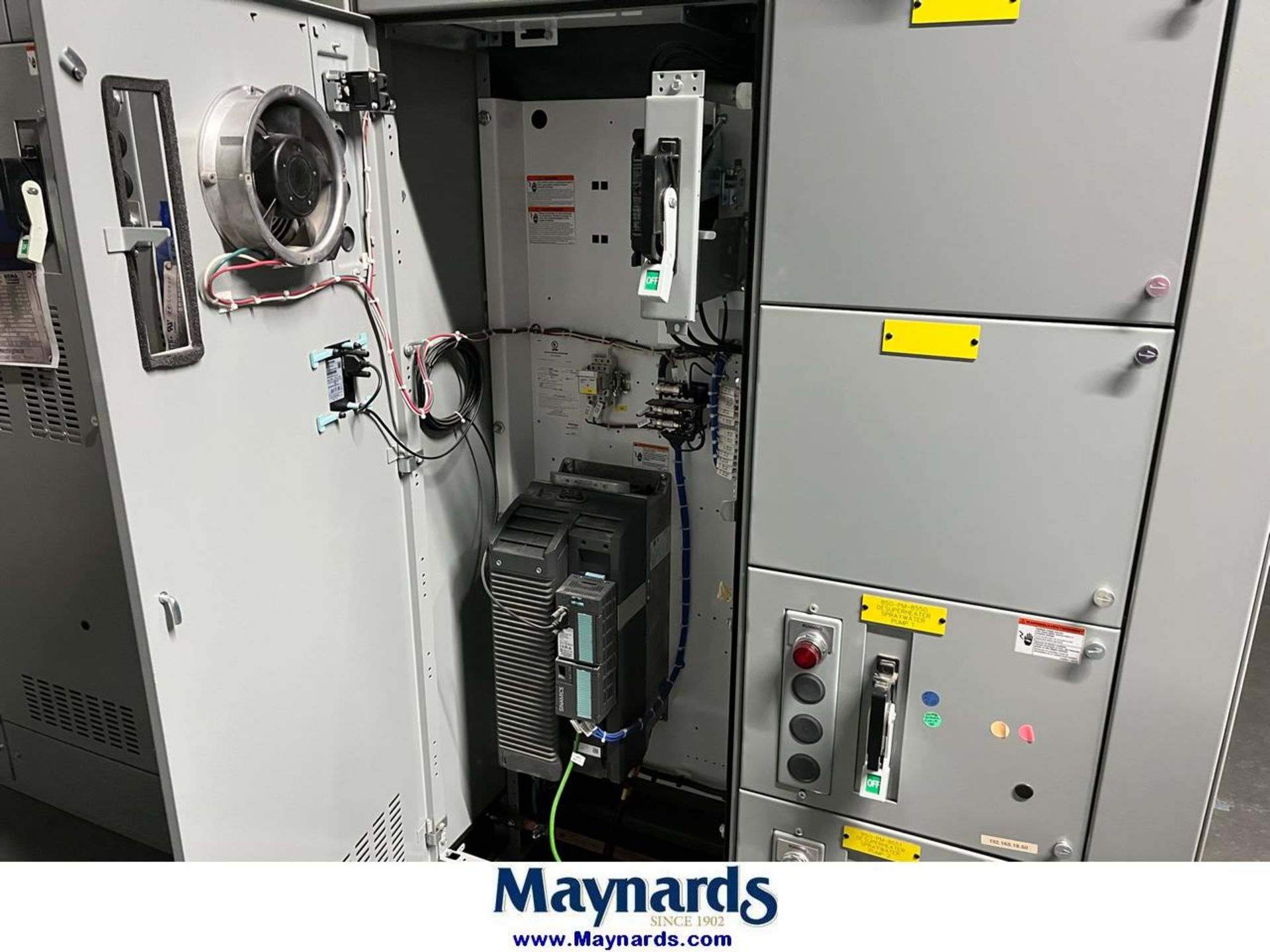 SIEMENS TIASTAR MCC SECTION WITH DRIVES MANUFACTURED 2018 - Image 5 of 15