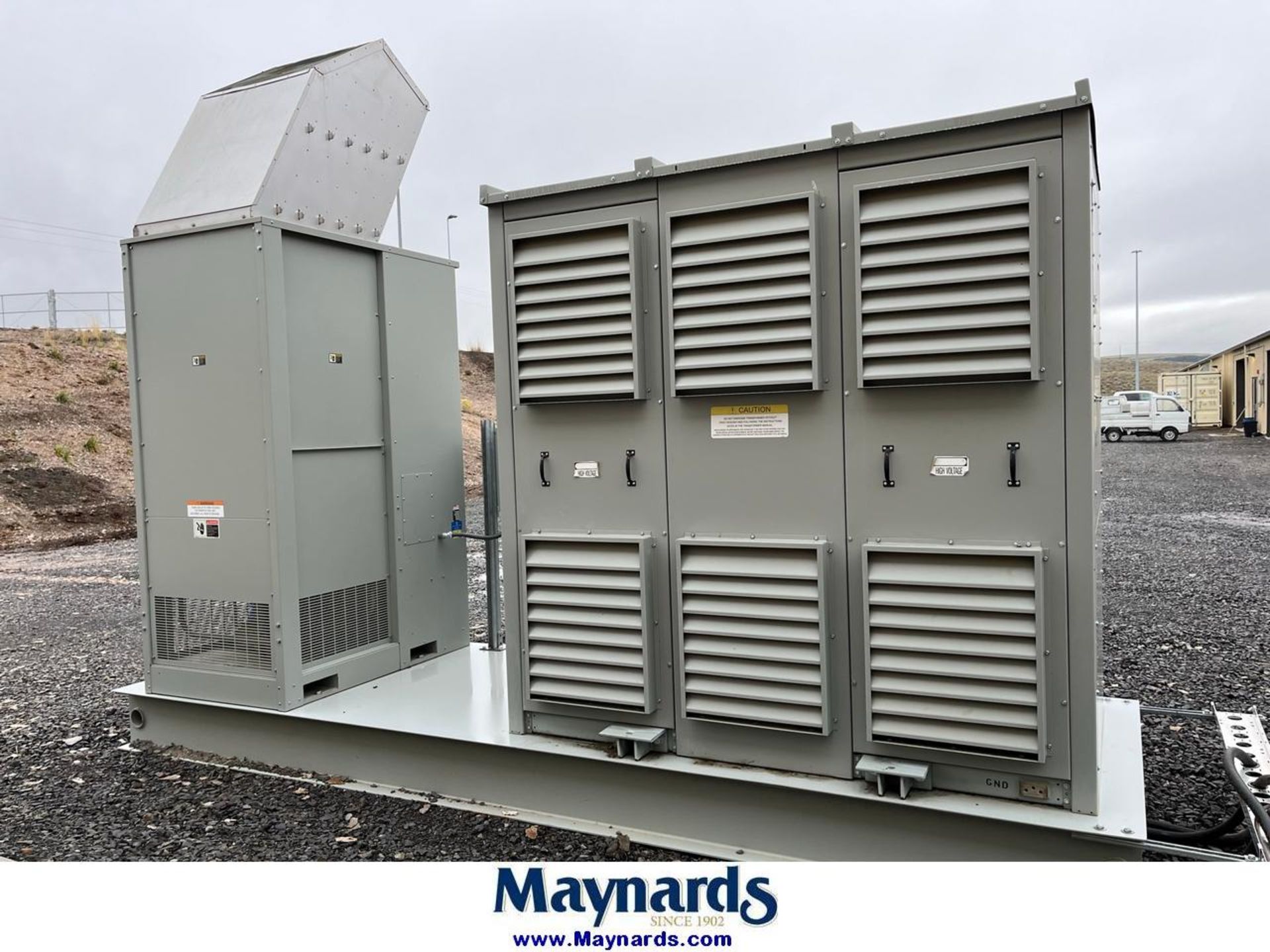 ASCO 9000 SERIES LOAD BANK 1000KW 480VAC 3PH 60HZ WITH 1000 KVA MGM TRANSFORMER - Image 5 of 6