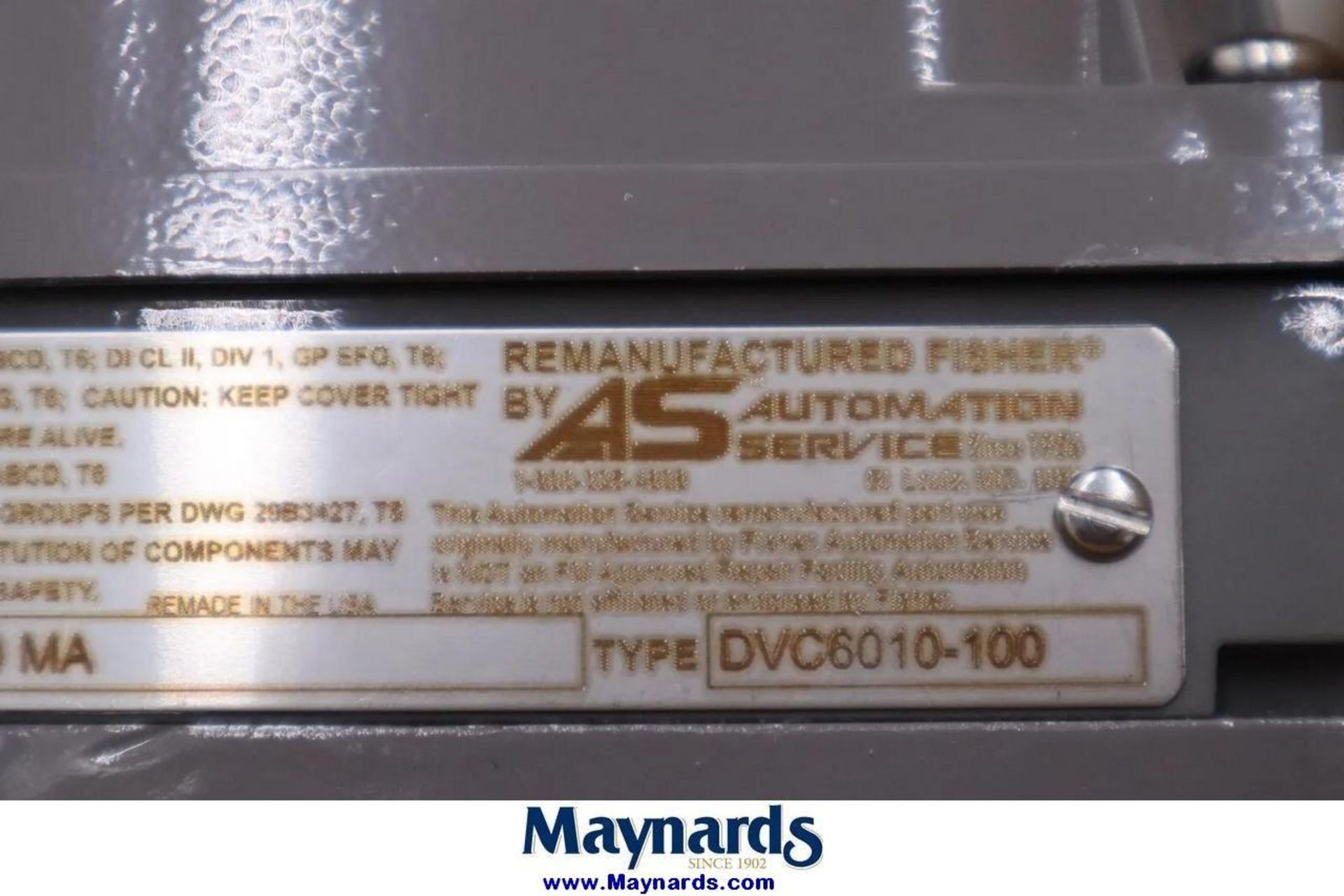 FISHER DVC6010-100 VALVE CONTROL - Image 4 of 4