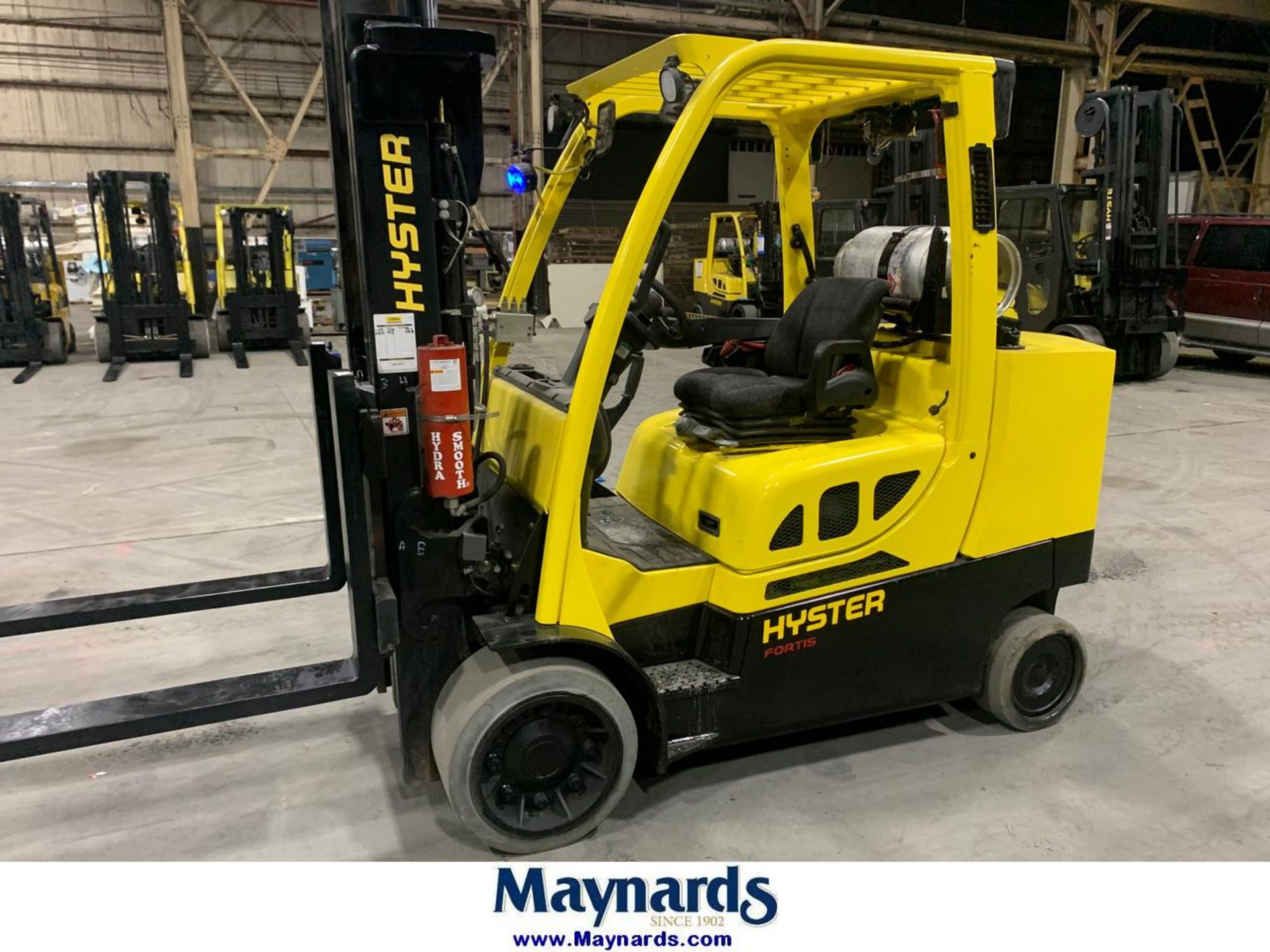 2019 HYSTER S120FTPRS 12,000 POUND CAPACITY FORKLIFT TWO STAGE MAST - Image 2 of 9