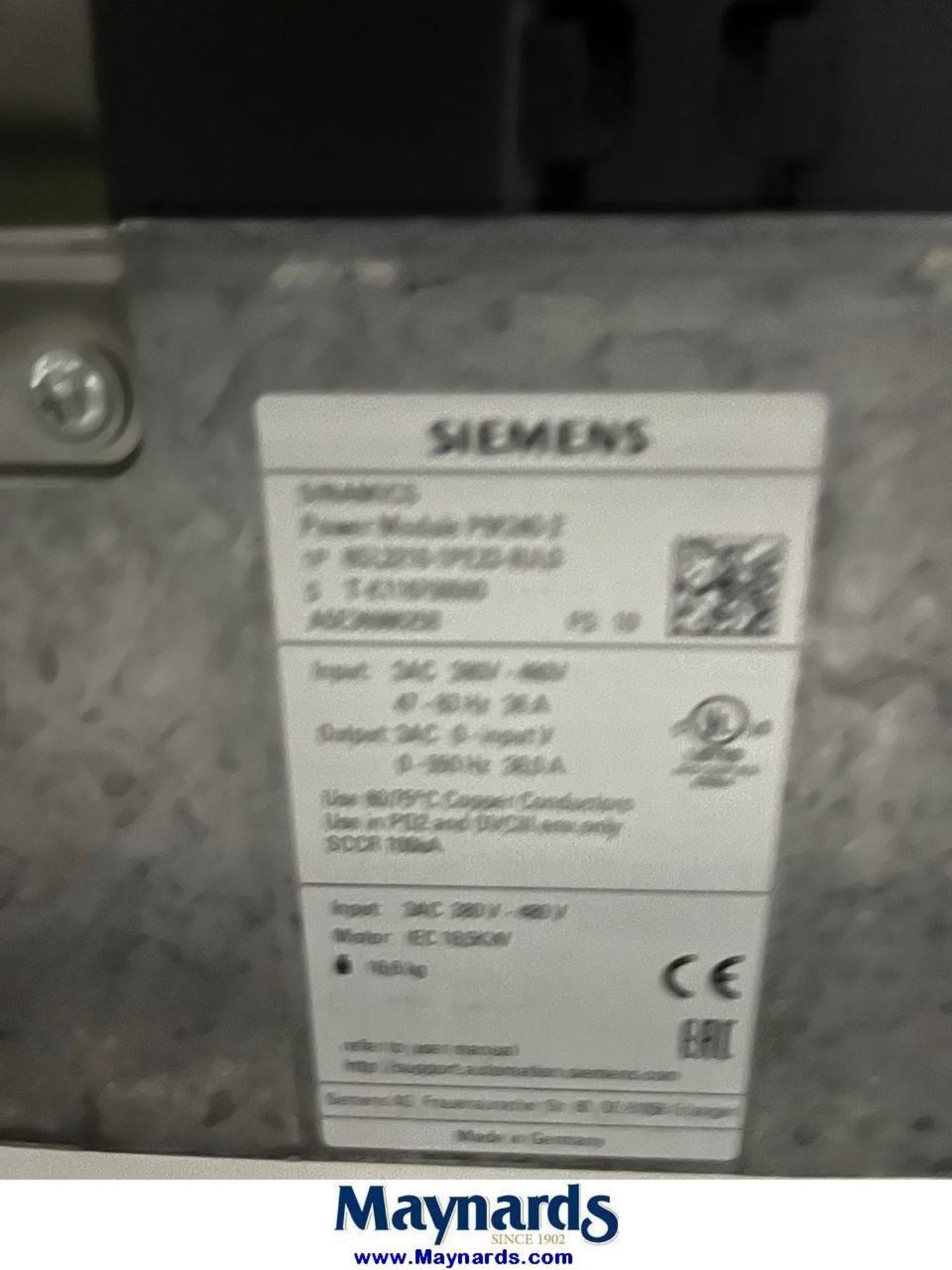 SIEMENS TIASTAR MCC SECTION WITH DRIVES MANUFACTURED 2018 - Image 7 of 15