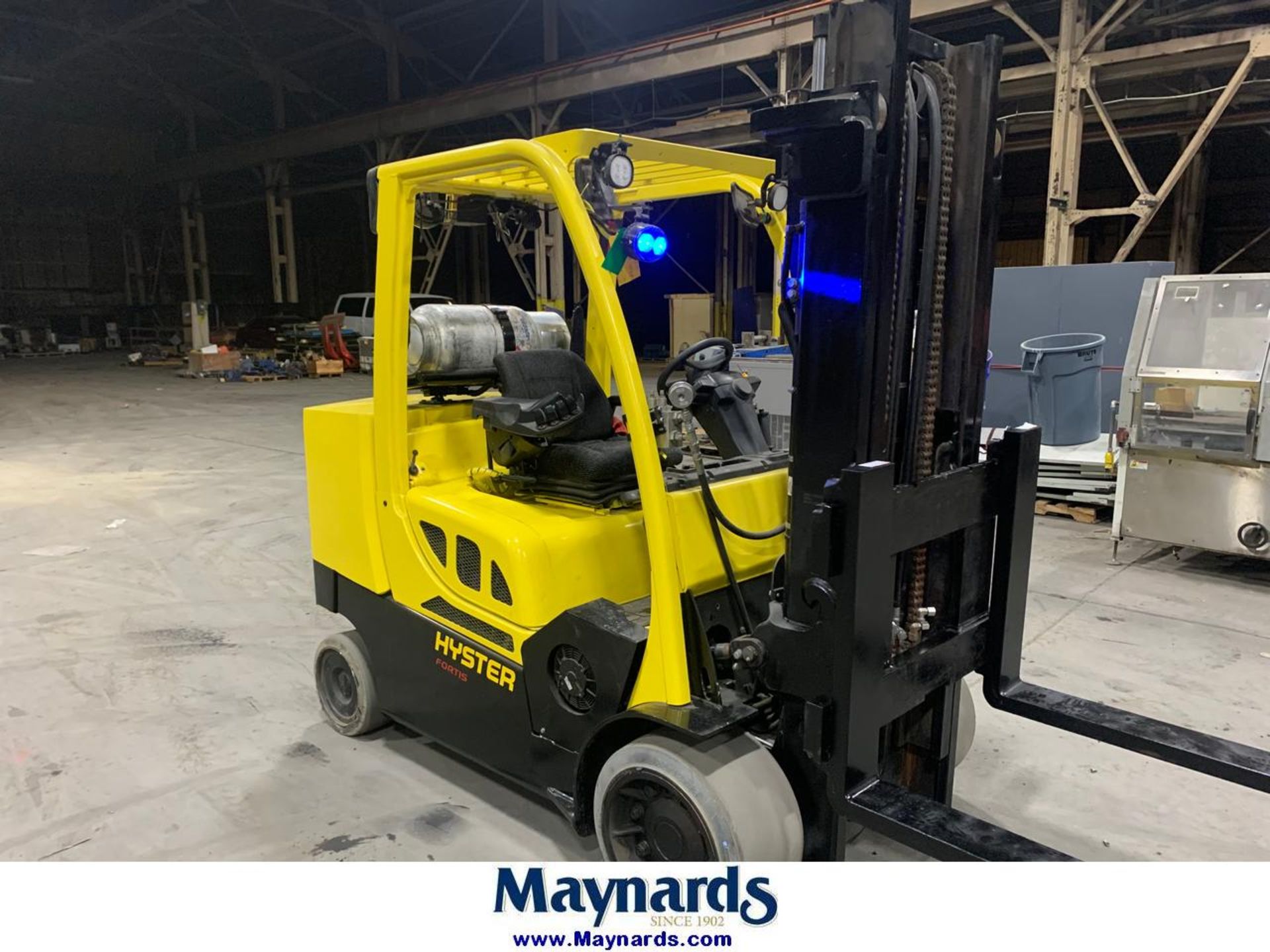 2019 HYSTER S120FTPRS 12,000 POUND CAPACITY FORKLIFT TWO STAGE MAST - Image 3 of 9