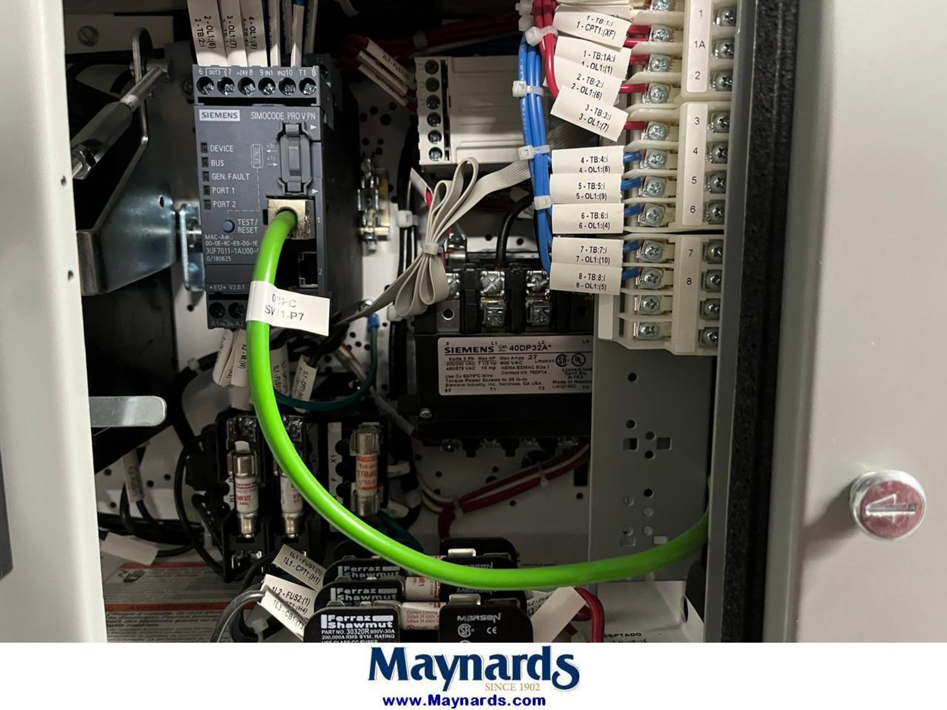 SIEMENS TIASTAR MCC SECTION WITH DRIVES MANUFACTURED 2018 - Image 3 of 15