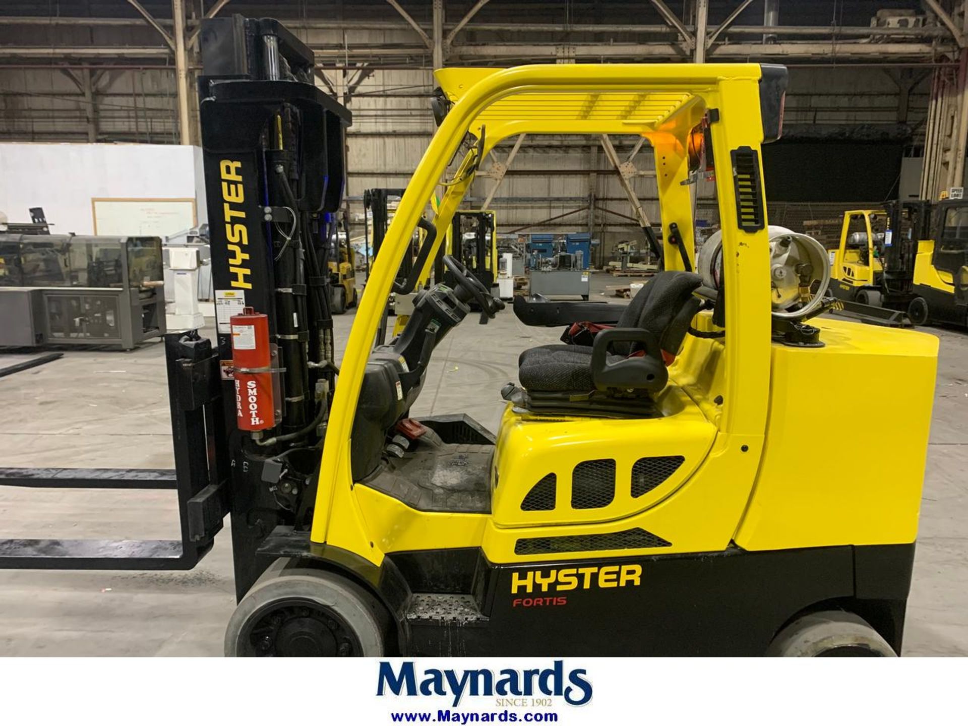 2019 HYSTER S120FTPRS 12,000 POUND CAPACITY FORKLIFT TWO STAGE MAST - Image 4 of 9