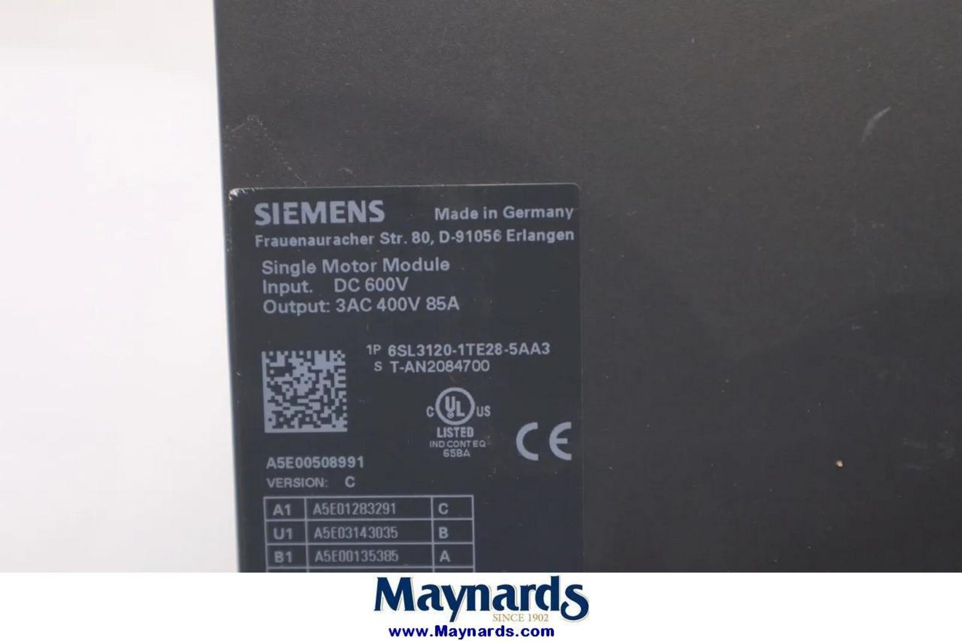 SIEMENS NEW 6SL3120-1TE28-5AA3 DRIVE - Image 3 of 6