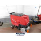 Factory Cat Mini HC V2 walk-behind floor scrubber,