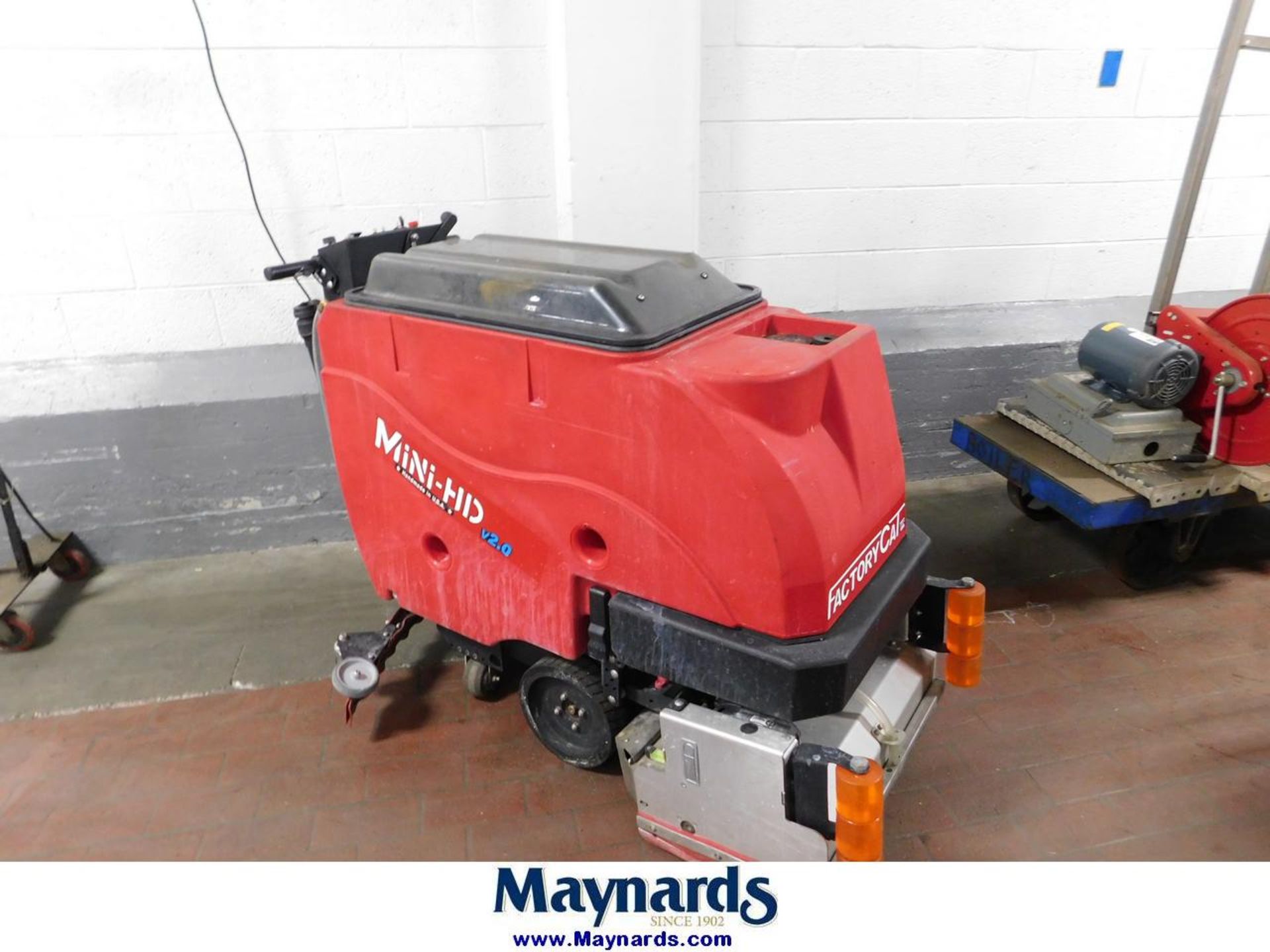 Factory Cat Mini HC V2 walk-behind floor scrubber,