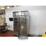 Continental 2P-GD 2-door freezer,