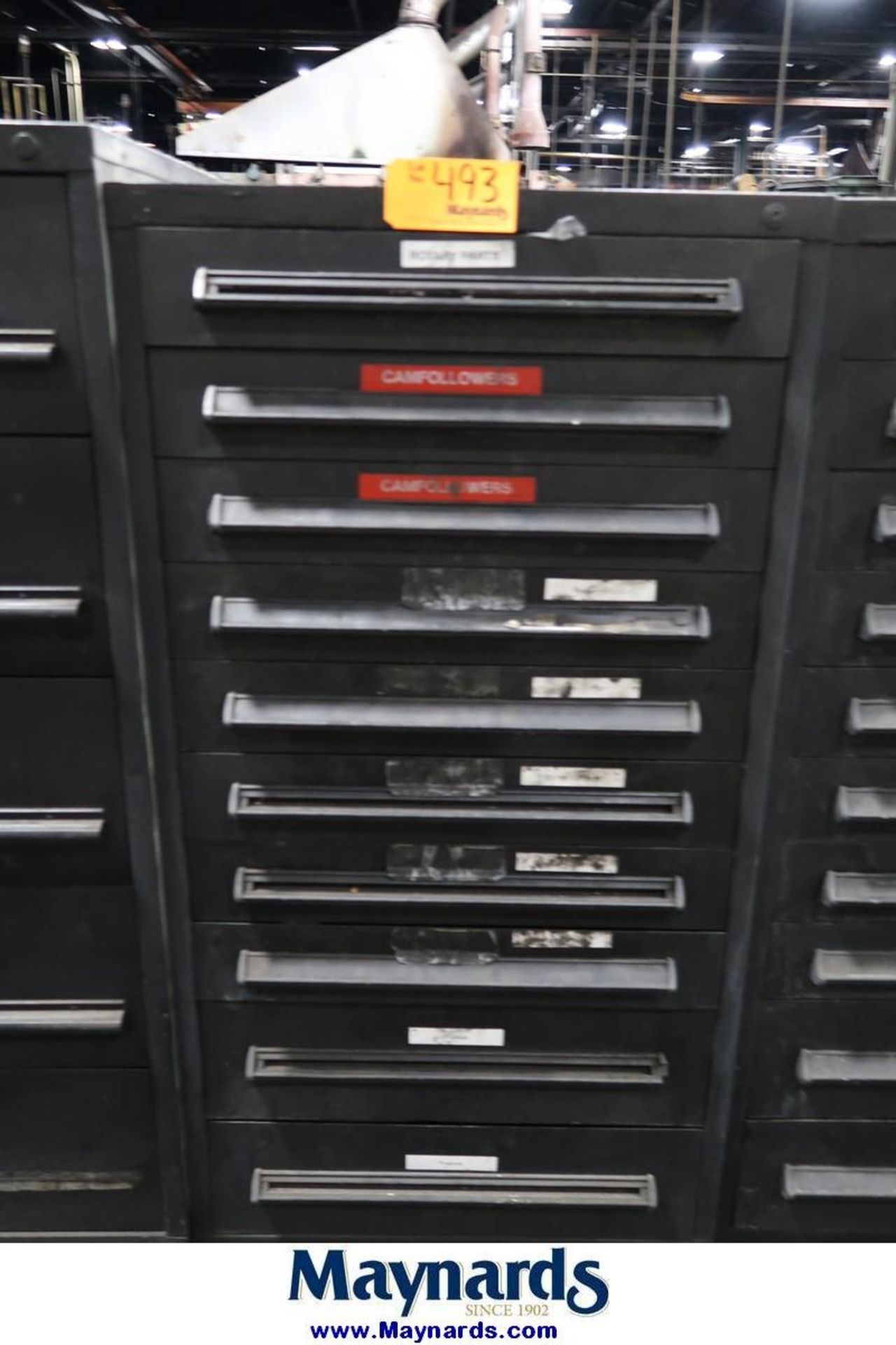 10-Drawer Heavy Duty Parts Cabinet