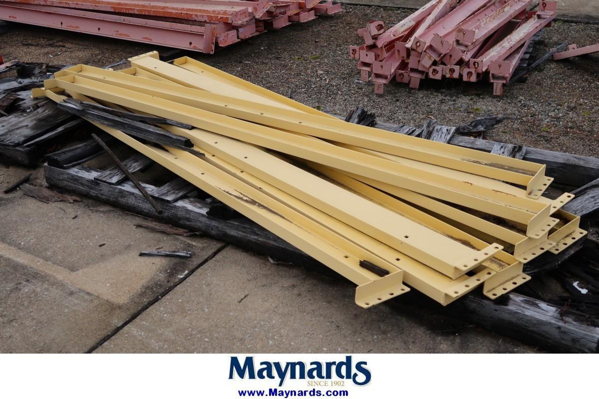 Large Qty of Dismantled Racking to Include Uprights, Crossbeams, Leg ...