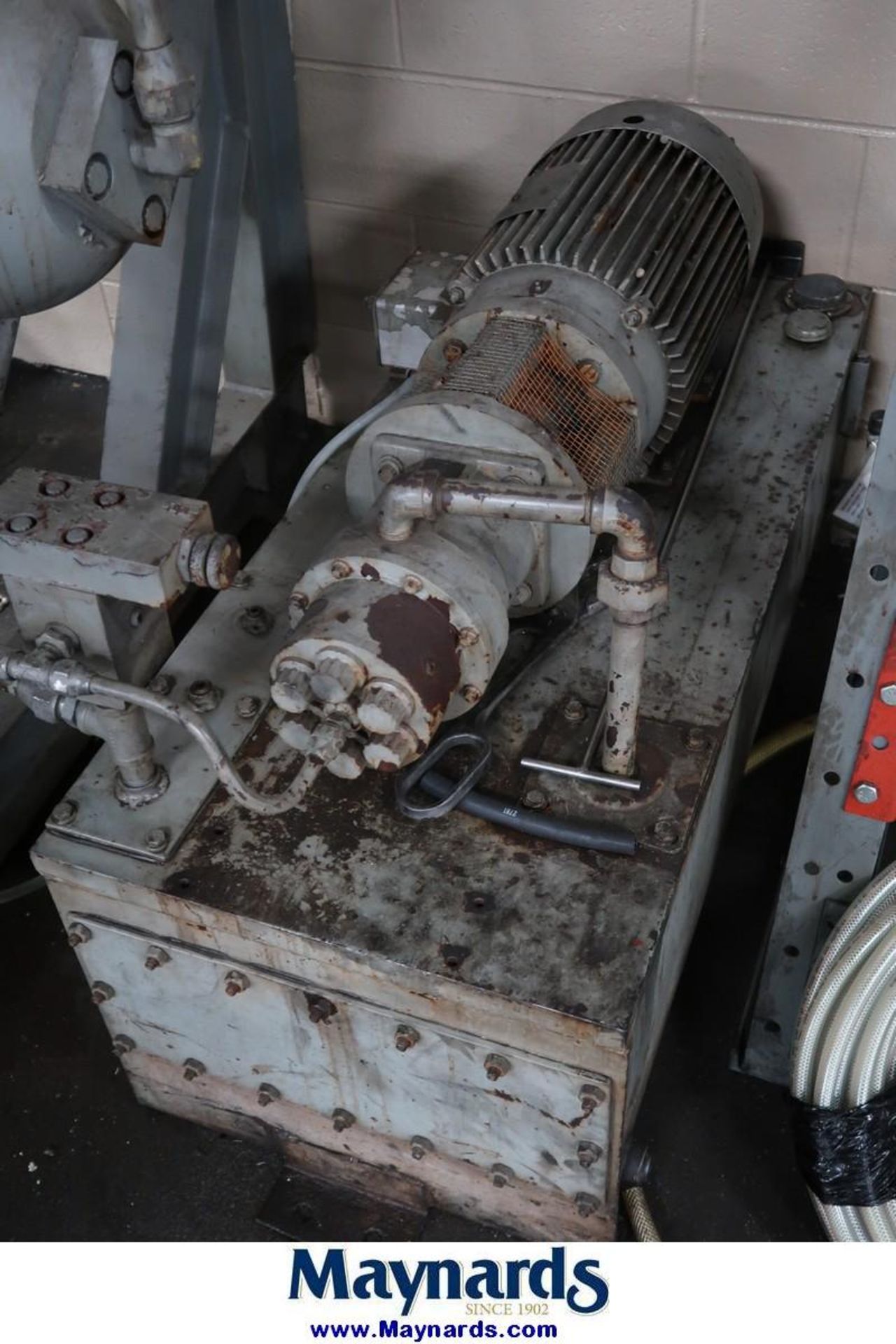 Dake 150-Ton Hydraulic Horizontal Press - Image 6 of 7