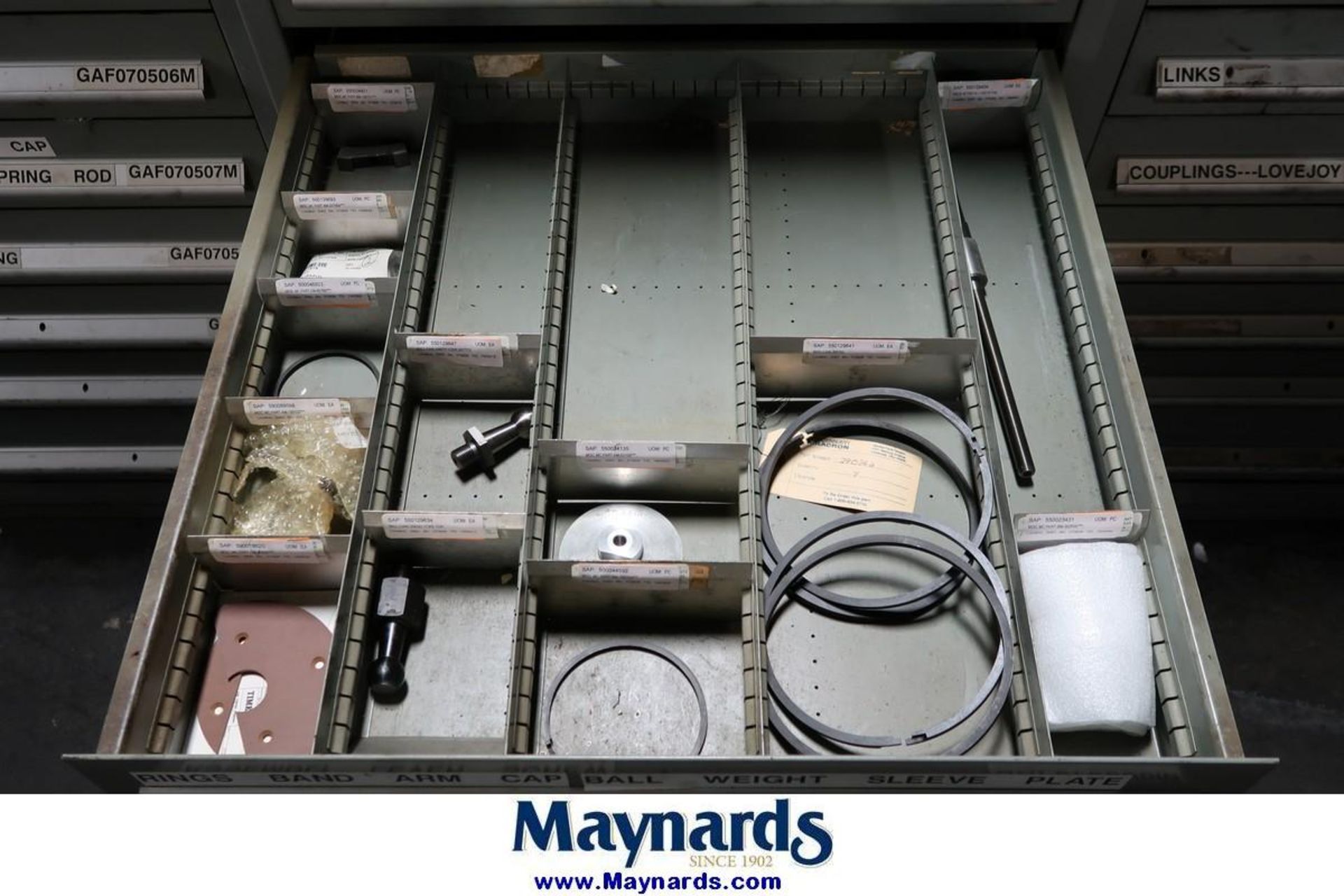 11-Drawer Heavy Duty Parts Cabinet - Image 7 of 11