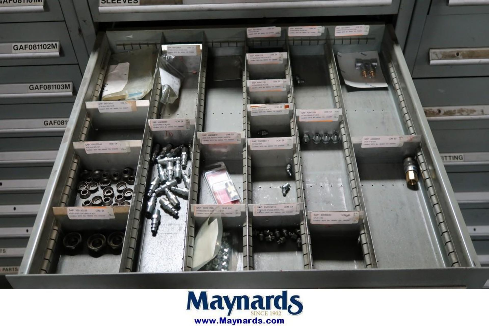 11-Drawer Heavy Duty Parts Cabinet - Image 3 of 12