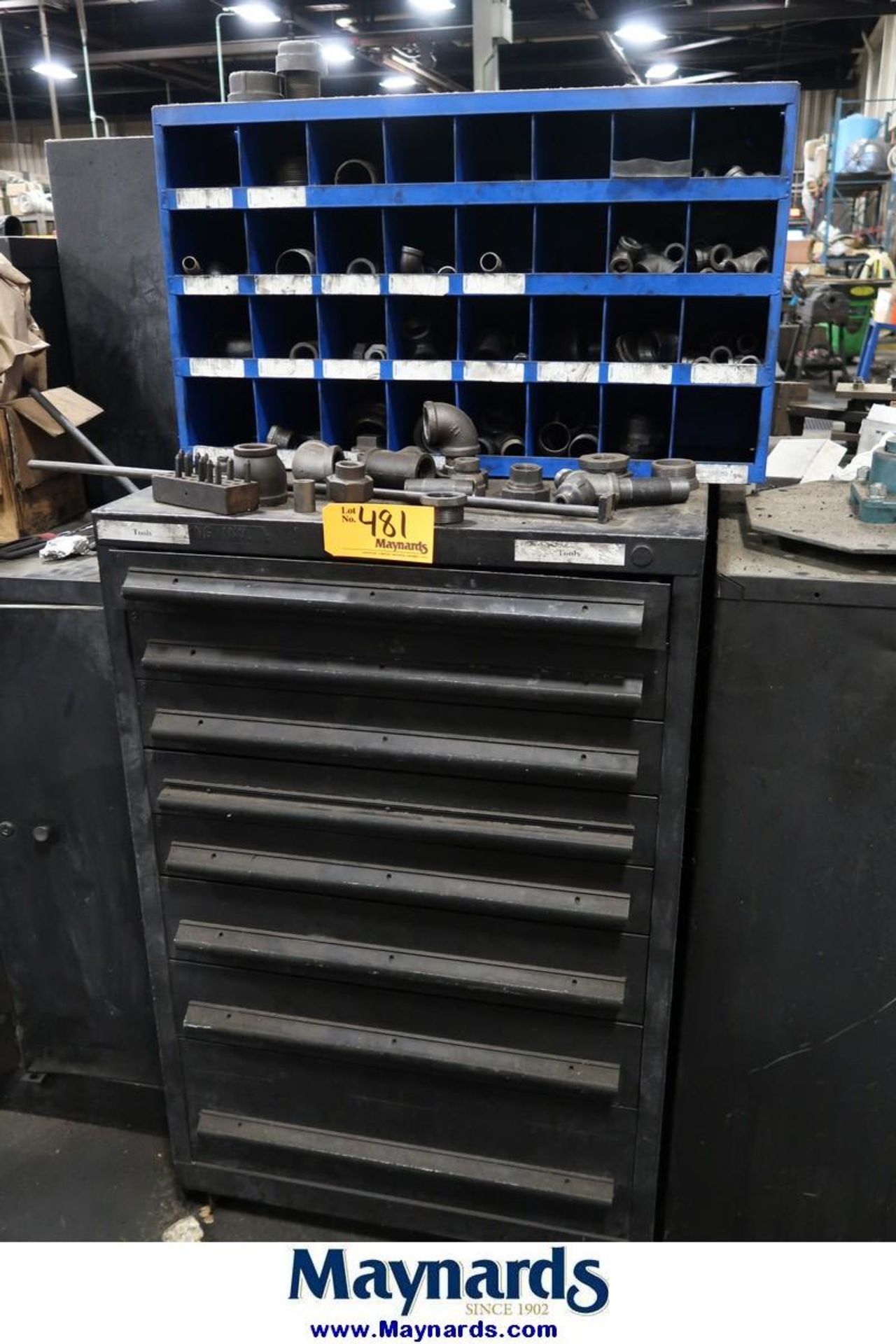 8-Drawer Heavy Duty Parts Cabinet
