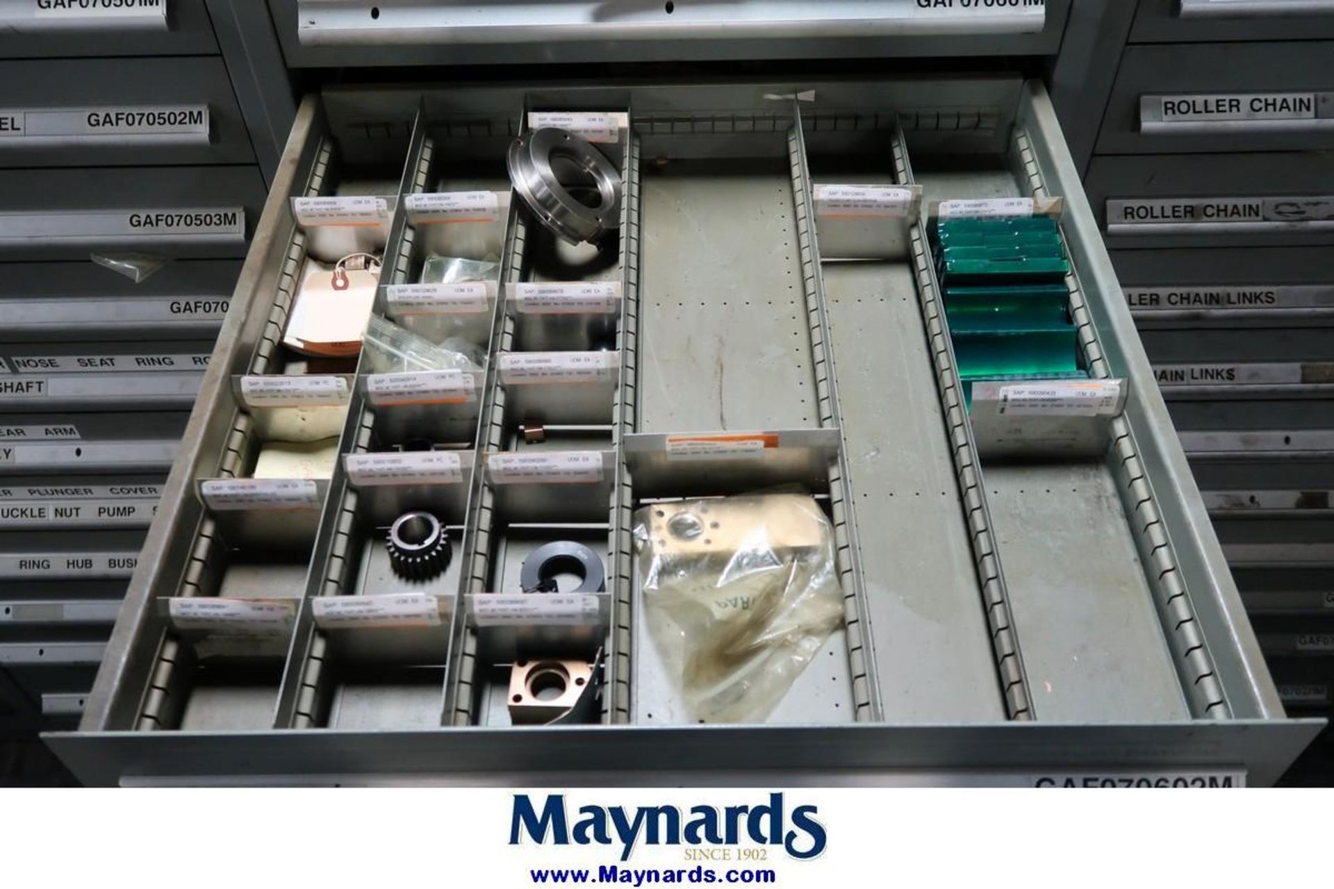 11-Drawer Heavy Duty Parts Cabinet - Image 3 of 11