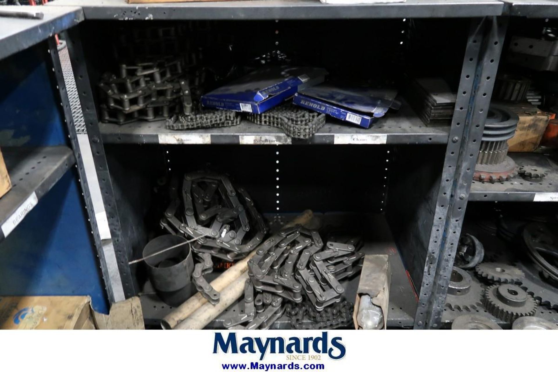 Adjustable Steel Shelving Units with Contents of Heat Treat Spare Parts - Image 14 of 16