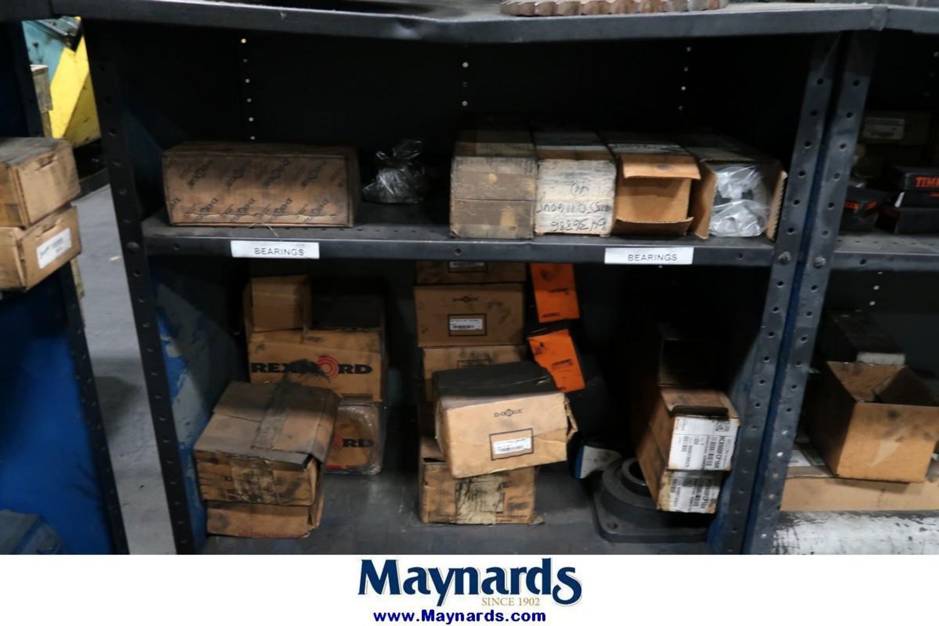 Adjustable Steel Shelving Units with Contents of Heat Treat Spare Parts - Image 10 of 16