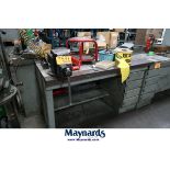 4-Drawer Steel Work Bench