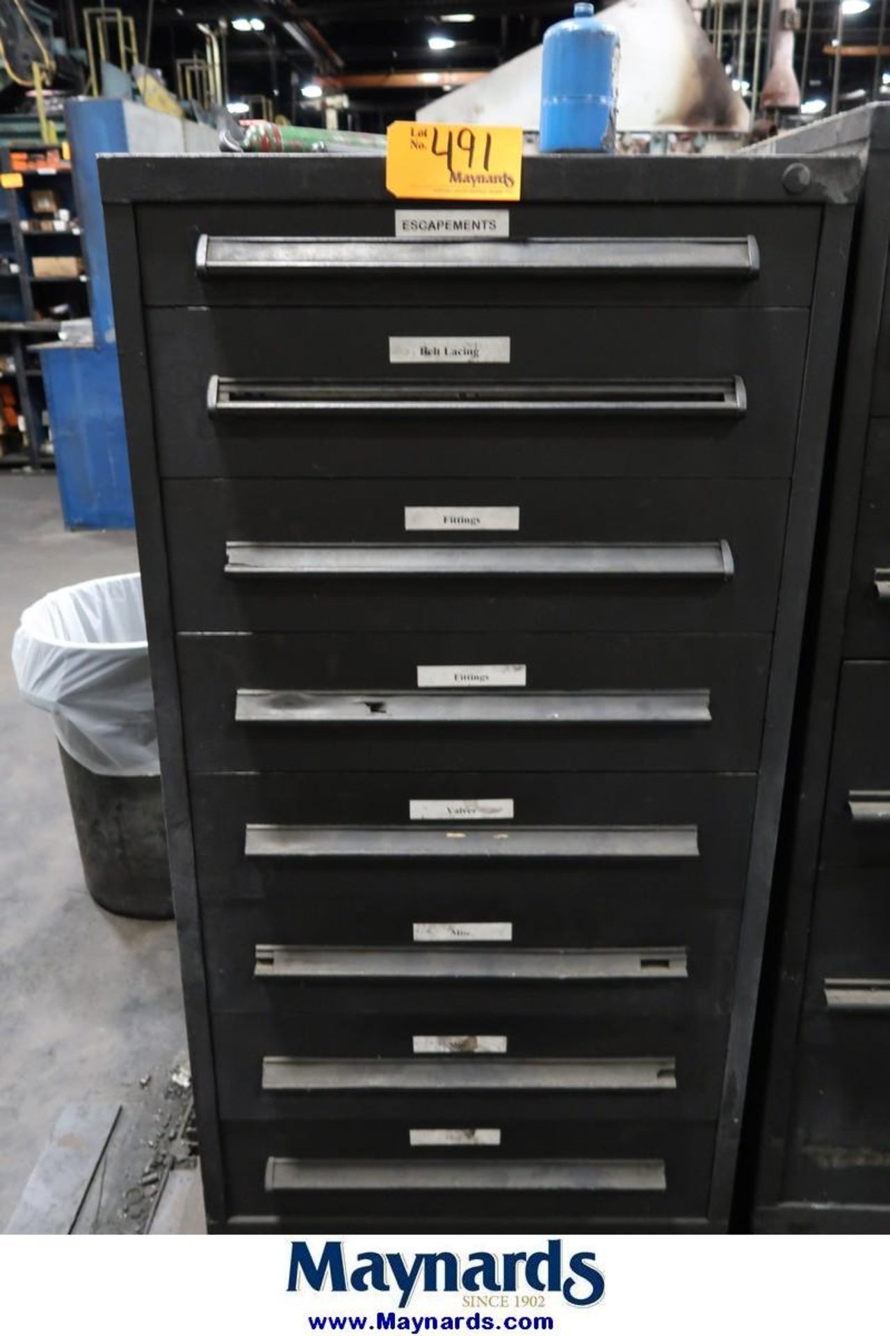 8-Drawer Heavy Duty Parts Cabinet