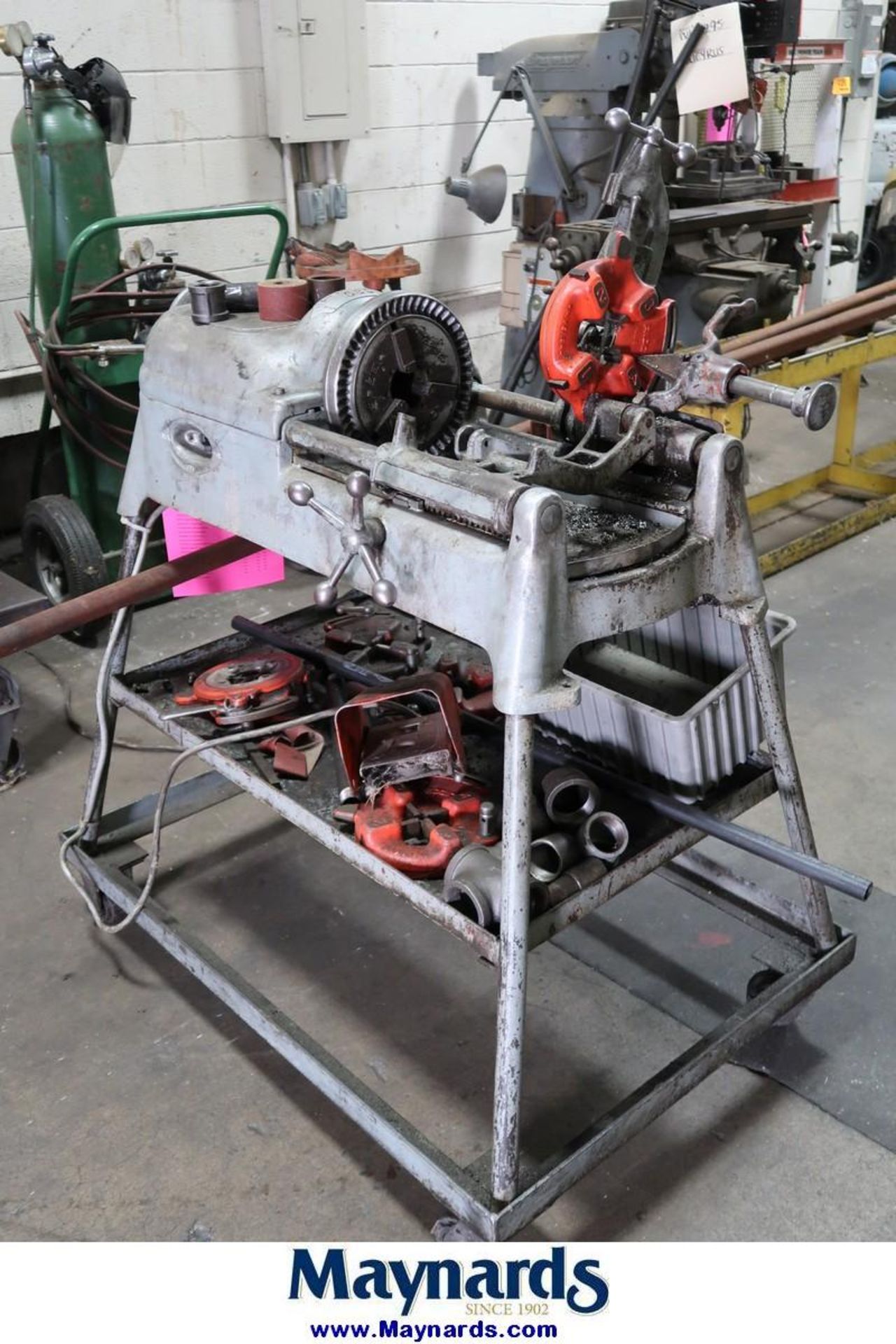 Ridgid 535 Pipe Threading Machine [Loc: Facilities Building ]