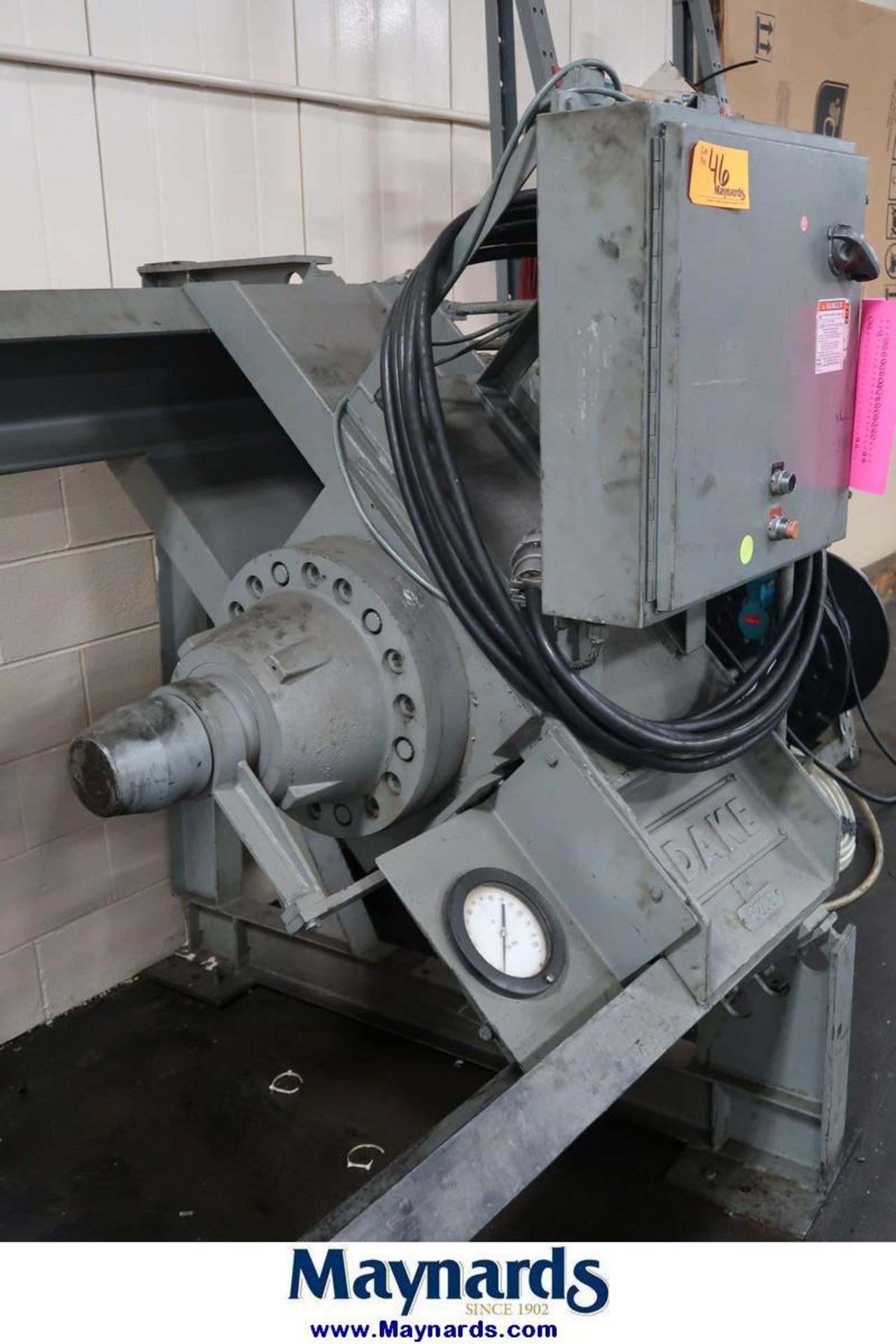 Dake 150-Ton Hydraulic Horizontal Press - Image 2 of 7