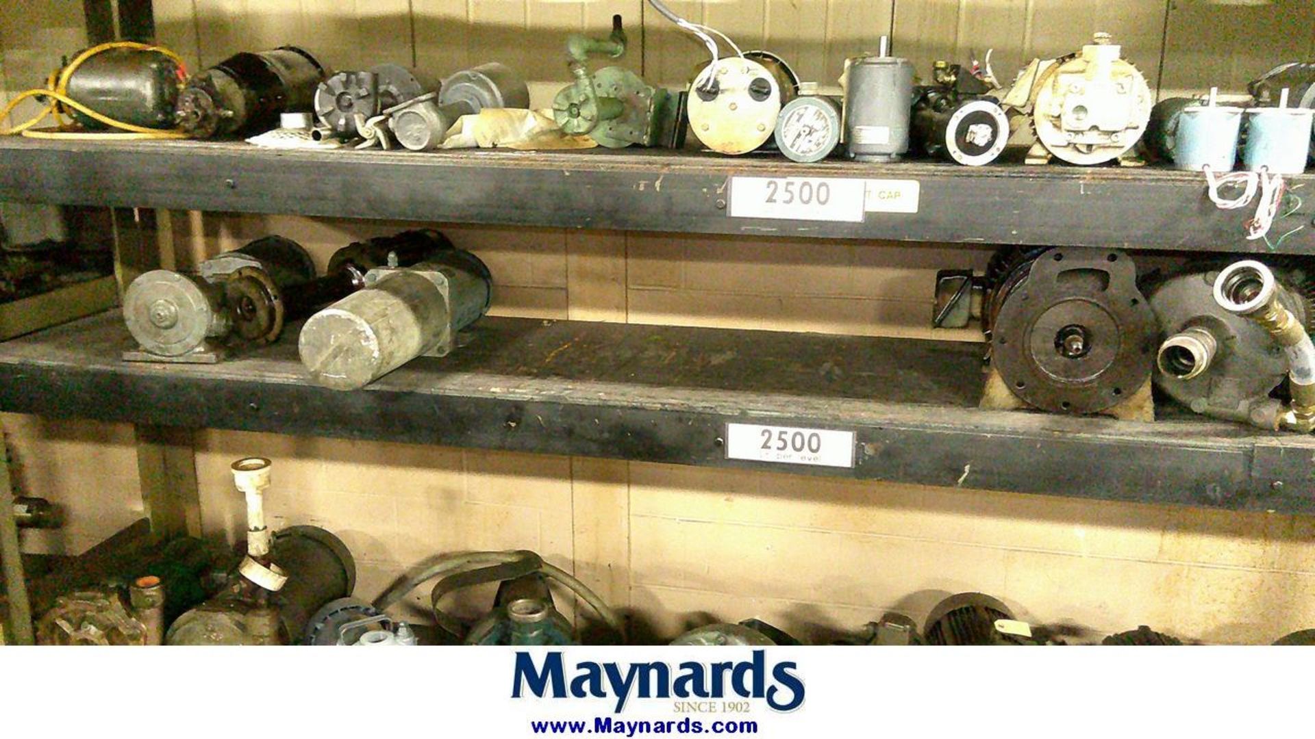 5-Tier Heavy Duty Rack with Remaining Contents of Motors & Centrifugal Pumps - Image 3 of 5