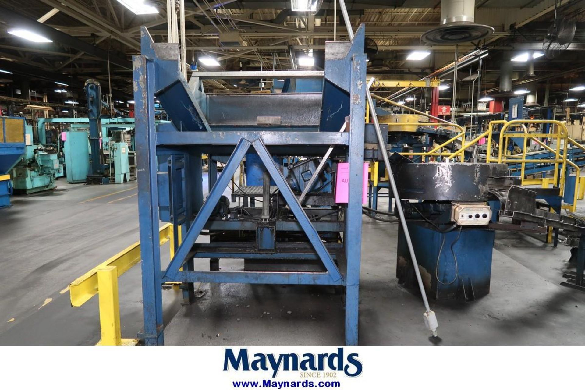 Steel Bin Hydraulic Tipping Stands with Shaker Conveyors - Image 2 of 19