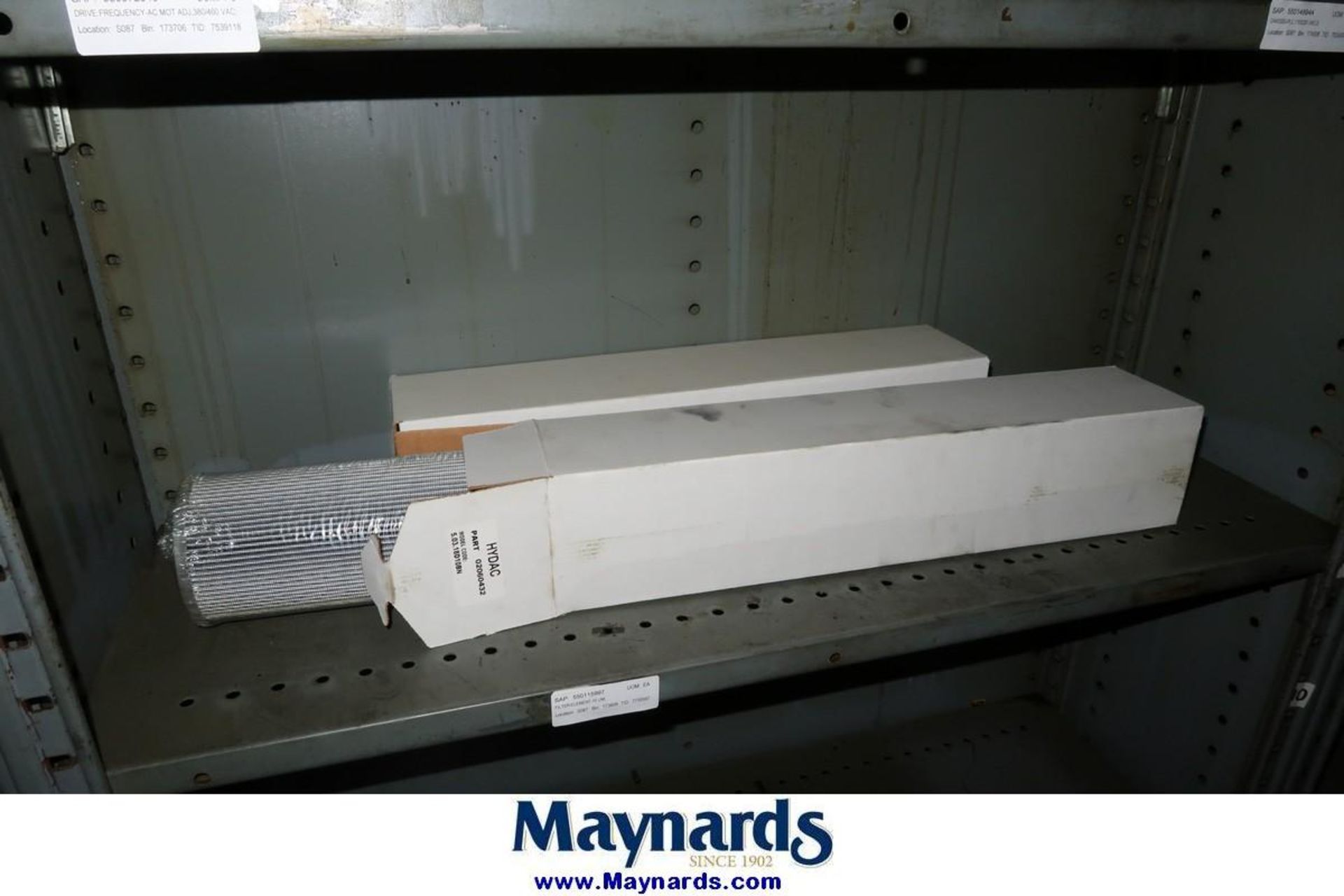 Adjustable Shelving Units with Contents of Spare Parts - Image 19 of 21